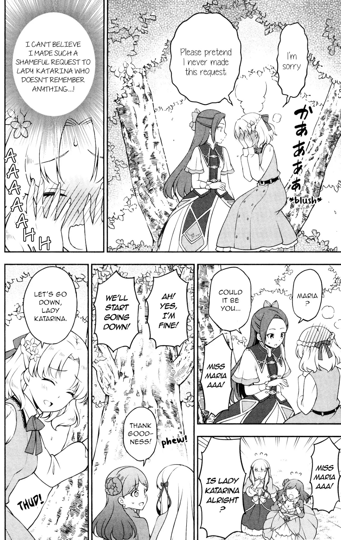 Otome Game no Hametsu Flag shika nai Akuyaku Reijou ni Tensei shite shimatta... GIRLS PATCH Chapter 8 page 16 - Chapter 8: Charming Devil Katarina is out of control! (Sakurai Makoto)