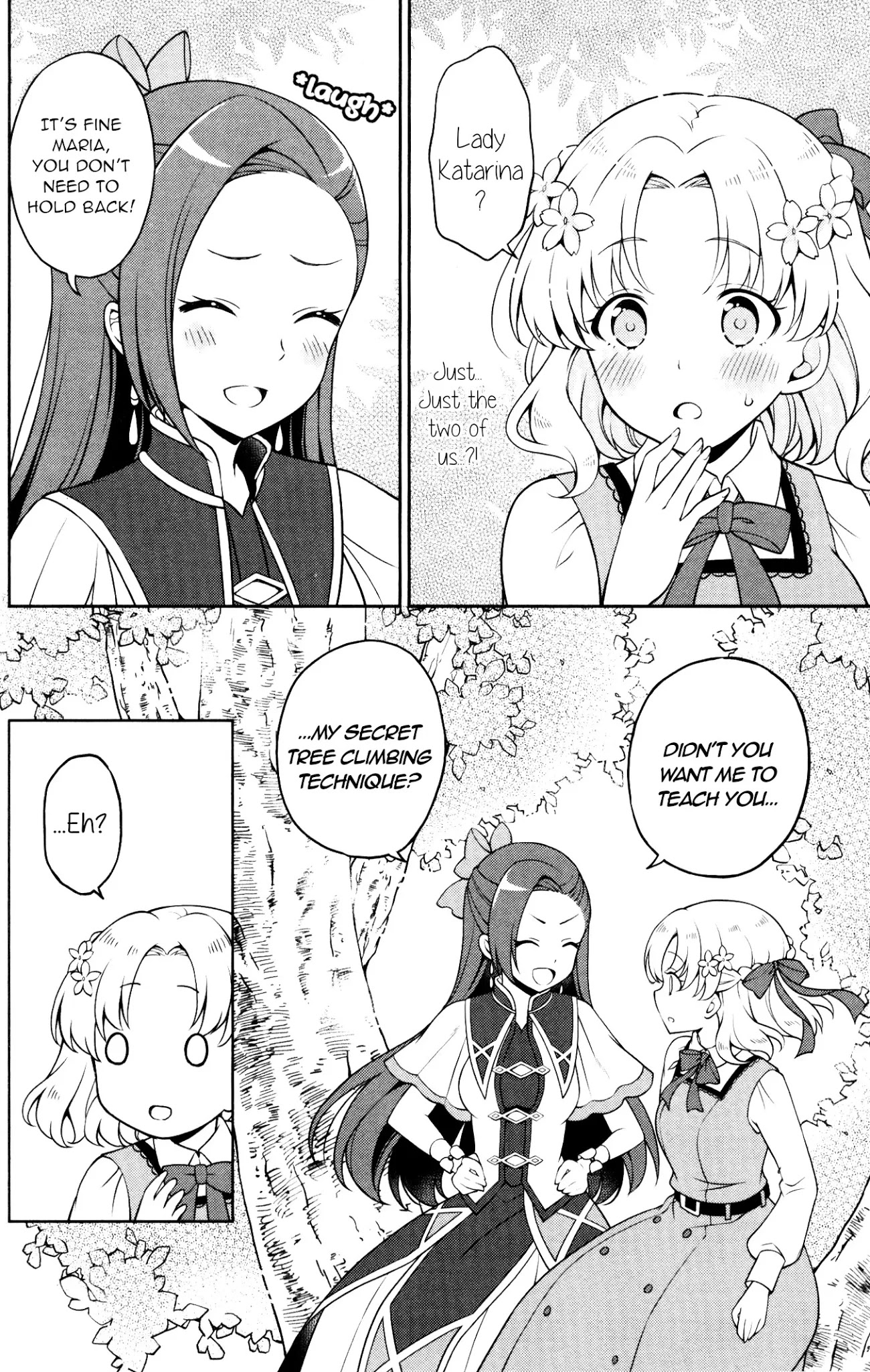 Otome Game no Hametsu Flag shika nai Akuyaku Reijou ni Tensei shite shimatta... GIRLS PATCH Chapter 8 page 18 - Chapter 8: Charming Devil Katarina is out of control! (Sakurai Makoto)