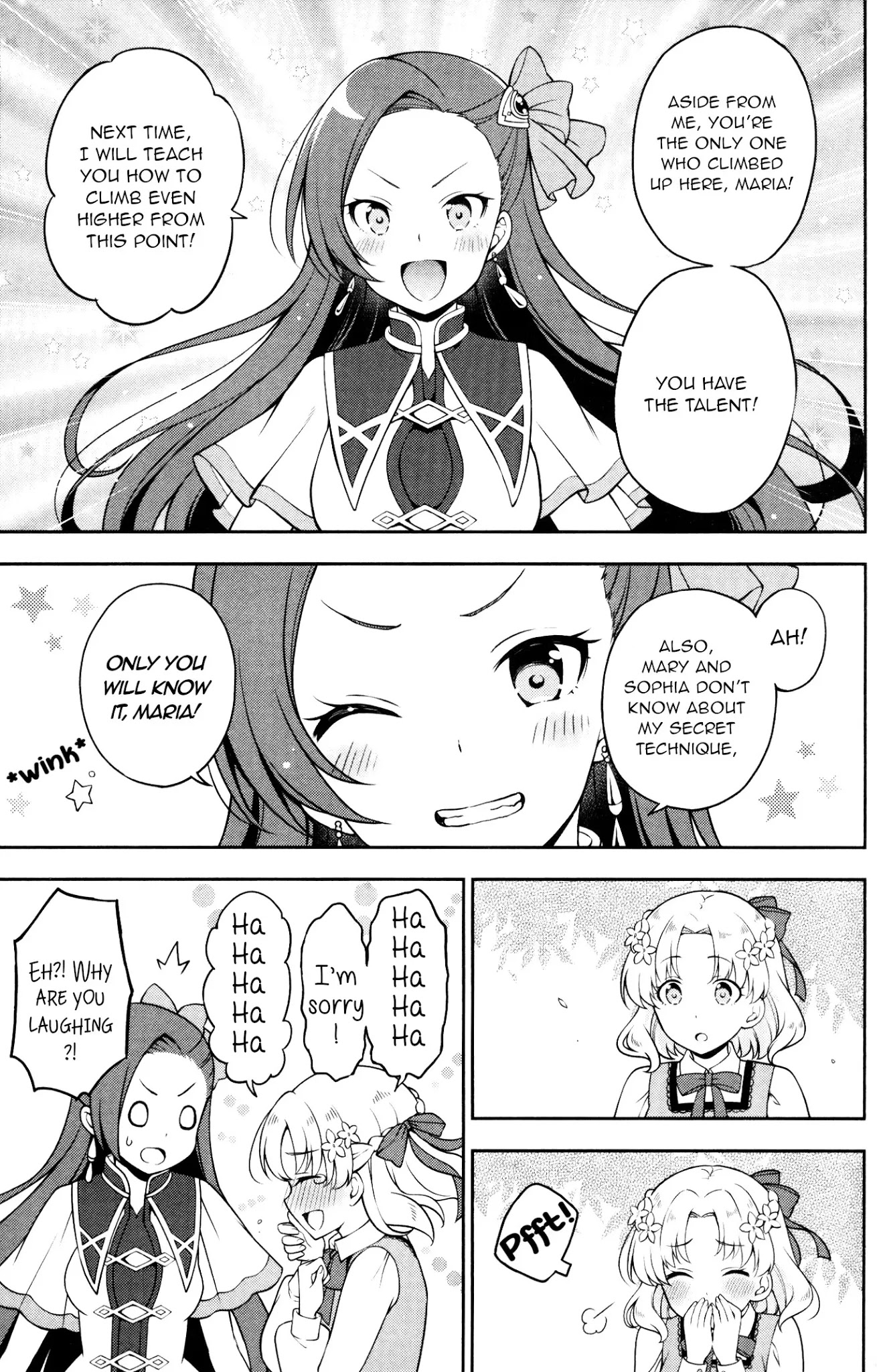 Otome Game no Hametsu Flag shika nai Akuyaku Reijou ni Tensei shite shimatta... GIRLS PATCH Chapter 8 page 19 - Chapter 8: Charming Devil Katarina is out of control! (Sakurai Makoto)