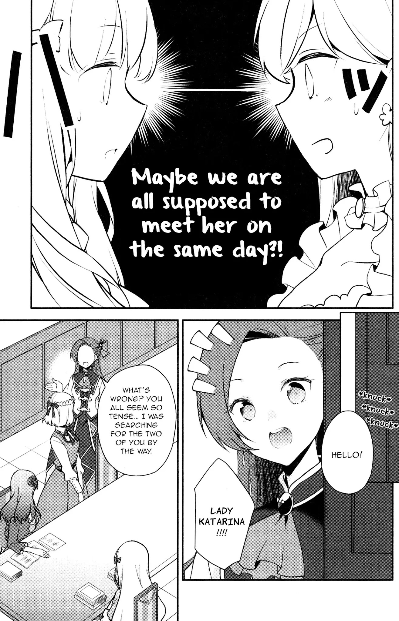 Otome Game no Hametsu Flag shika nai Akuyaku Reijou ni Tensei shite shimatta... GIRLS PATCH Chapter 9 page 11 - Chapter 9: Triple Booking (Peke) [END]