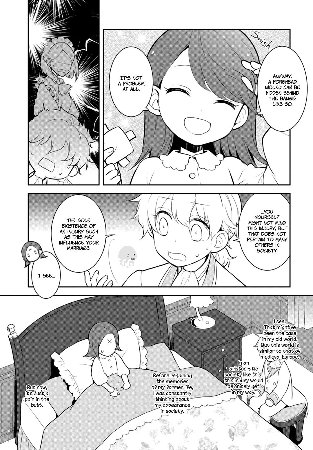 Otome Game no Hametsu Flag shika nai Akuyaku Reijou ni Tensei shite shimatta... Chapter 1 page 10 - Chapter 1