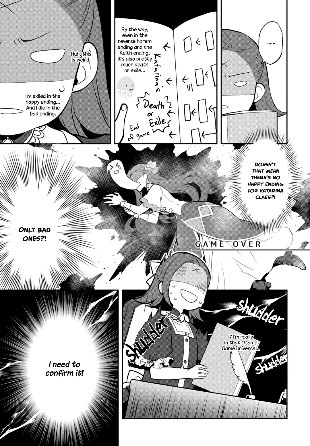 Otome Game no Hametsu Flag shika nai Akuyaku Reijou ni Tensei shite shimatta... Chapter 1 page 22 - Chapter 1