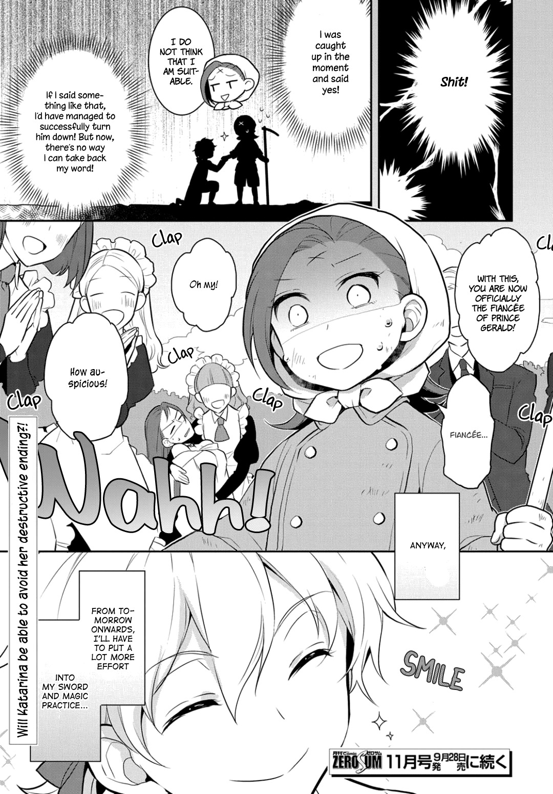 Otome Game no Hametsu Flag shika nai Akuyaku Reijou ni Tensei shite shimatta... Chapter 1 page 36 - Chapter 1