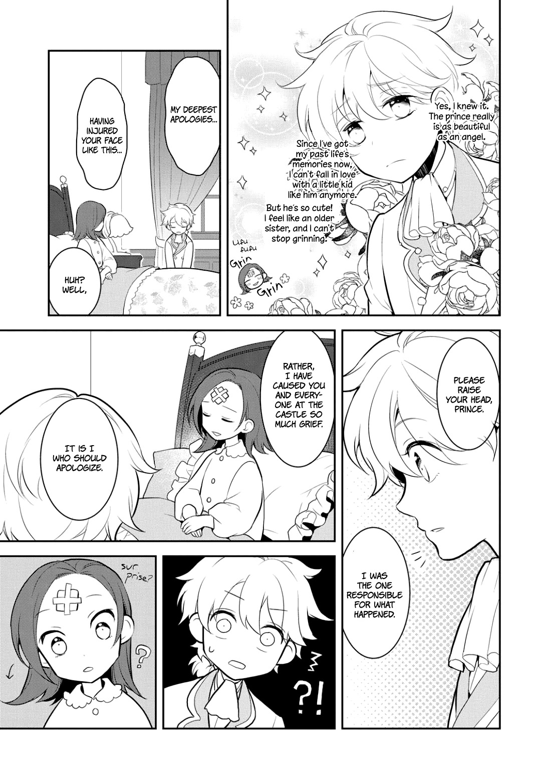 Otome Game no Hametsu Flag shika nai Akuyaku Reijou ni Tensei shite shimatta... Chapter 1 page 8 - Chapter 1