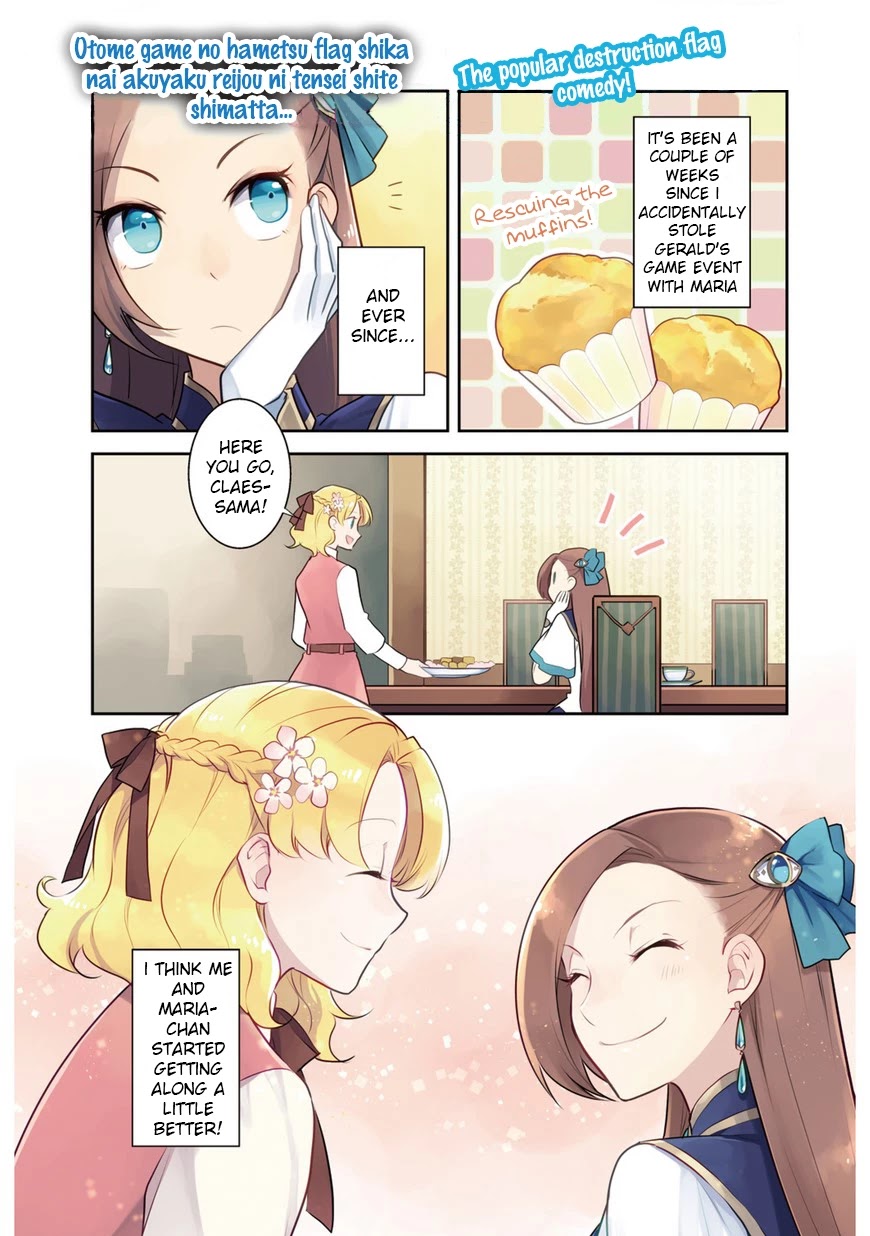 Otome Game no Hametsu Flag shika nai Akuyaku Reijou ni Tensei shite shimatta... Chapter 10 page 2 - Chapter 10: I Enrolled in Magic School! - Part 3