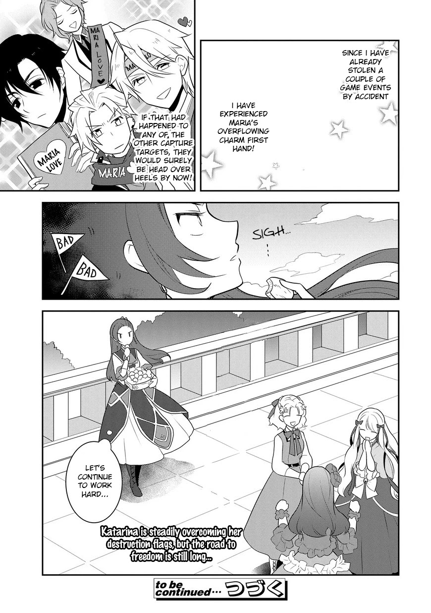 Otome Game no Hametsu Flag shika nai Akuyaku Reijou ni Tensei shite shimatta... Chapter 10 page 32 - Chapter 10: I Enrolled in Magic School! - Part 3