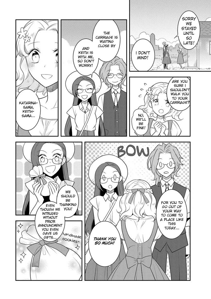 Otome Game no Hametsu Flag shika nai Akuyaku Reijou ni Tensei shite shimatta... Chapter 11 page 17 - Chapter 11: The Summer Holidays are Here!