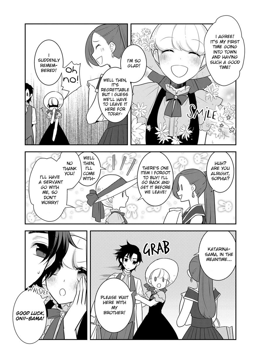 Otome Game no Hametsu Flag shika nai Akuyaku Reijou ni Tensei shite shimatta... Chapter 12 page 14 - Chapter 12: The Summer Holidays are Here! Part 2