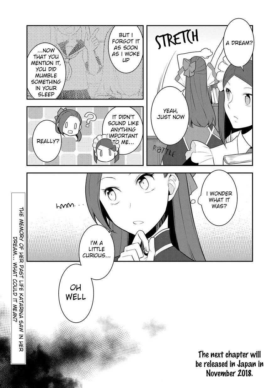 Otome Game no Hametsu Flag shika nai Akuyaku Reijou ni Tensei shite shimatta... Chapter 12 page 28 - Chapter 12: The Summer Holidays are Here! Part 2