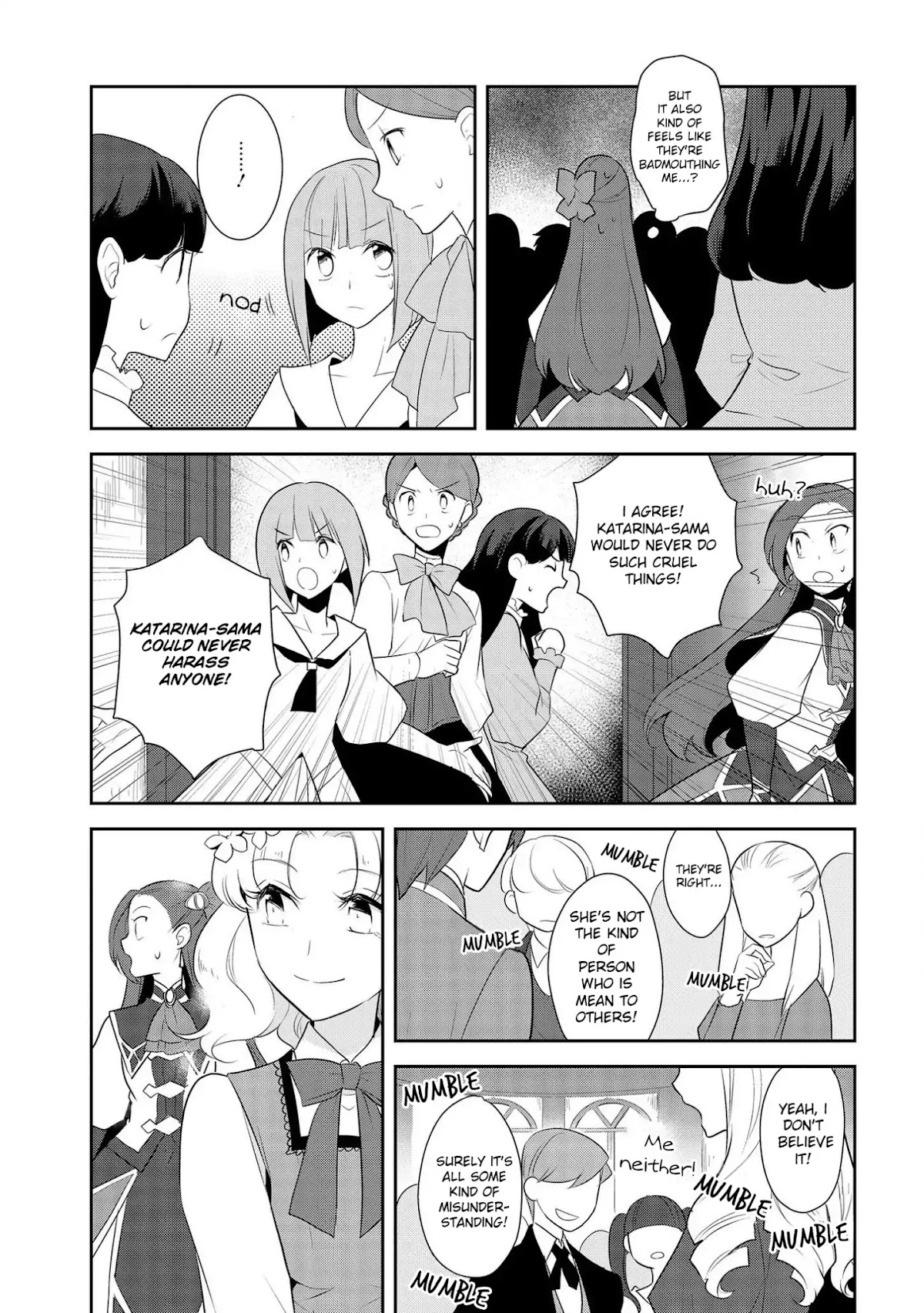 Otome Game no Hametsu Flag shika nai Akuyaku Reijou ni Tensei shite shimatta... Chapter 14 page 10 - Chapter 14