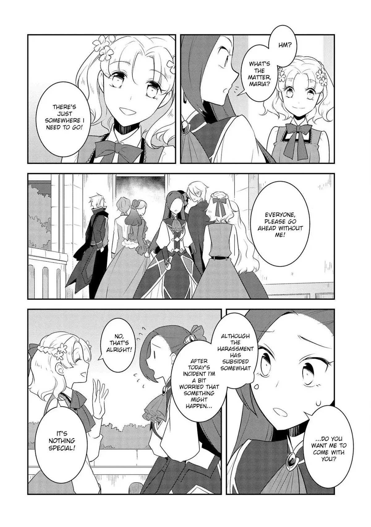 Otome Game no Hametsu Flag shika nai Akuyaku Reijou ni Tensei shite shimatta... Chapter 14 page 21 - Chapter 14