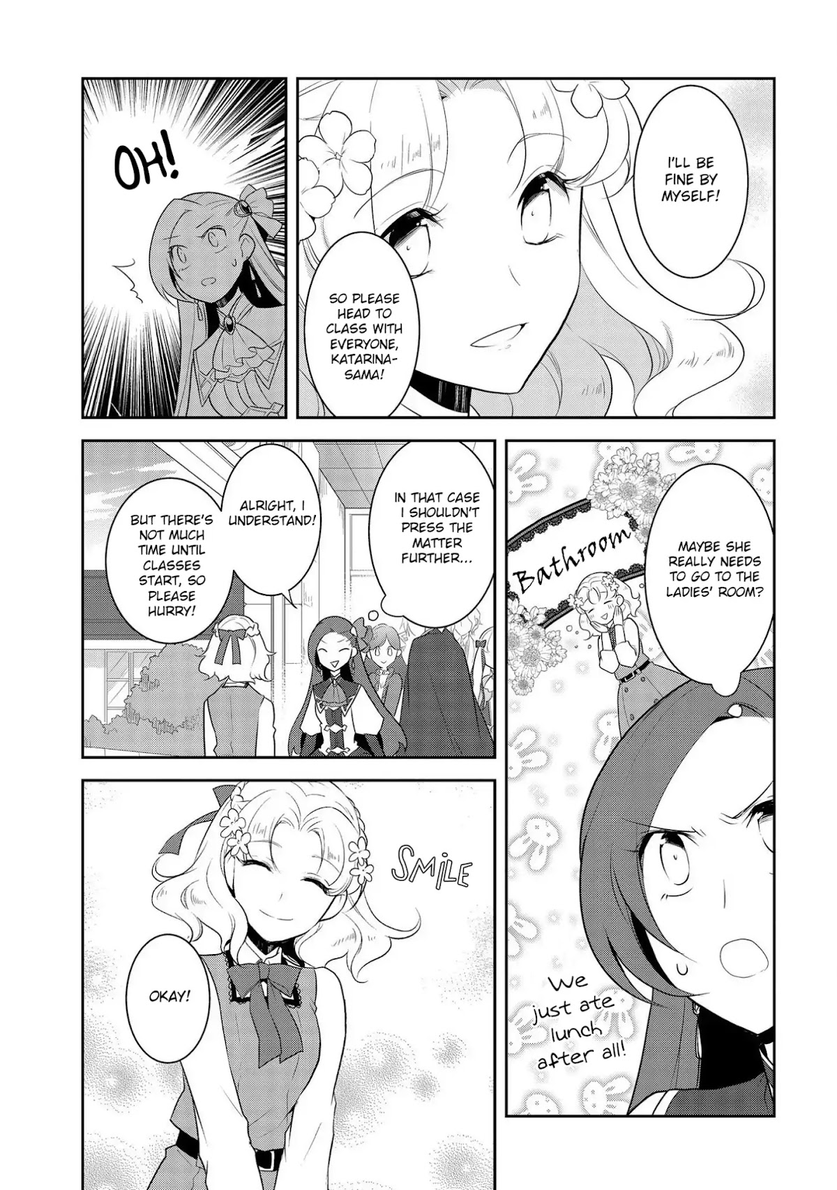 Otome Game no Hametsu Flag shika nai Akuyaku Reijou ni Tensei shite shimatta... Chapter 14 page 22 - Chapter 14