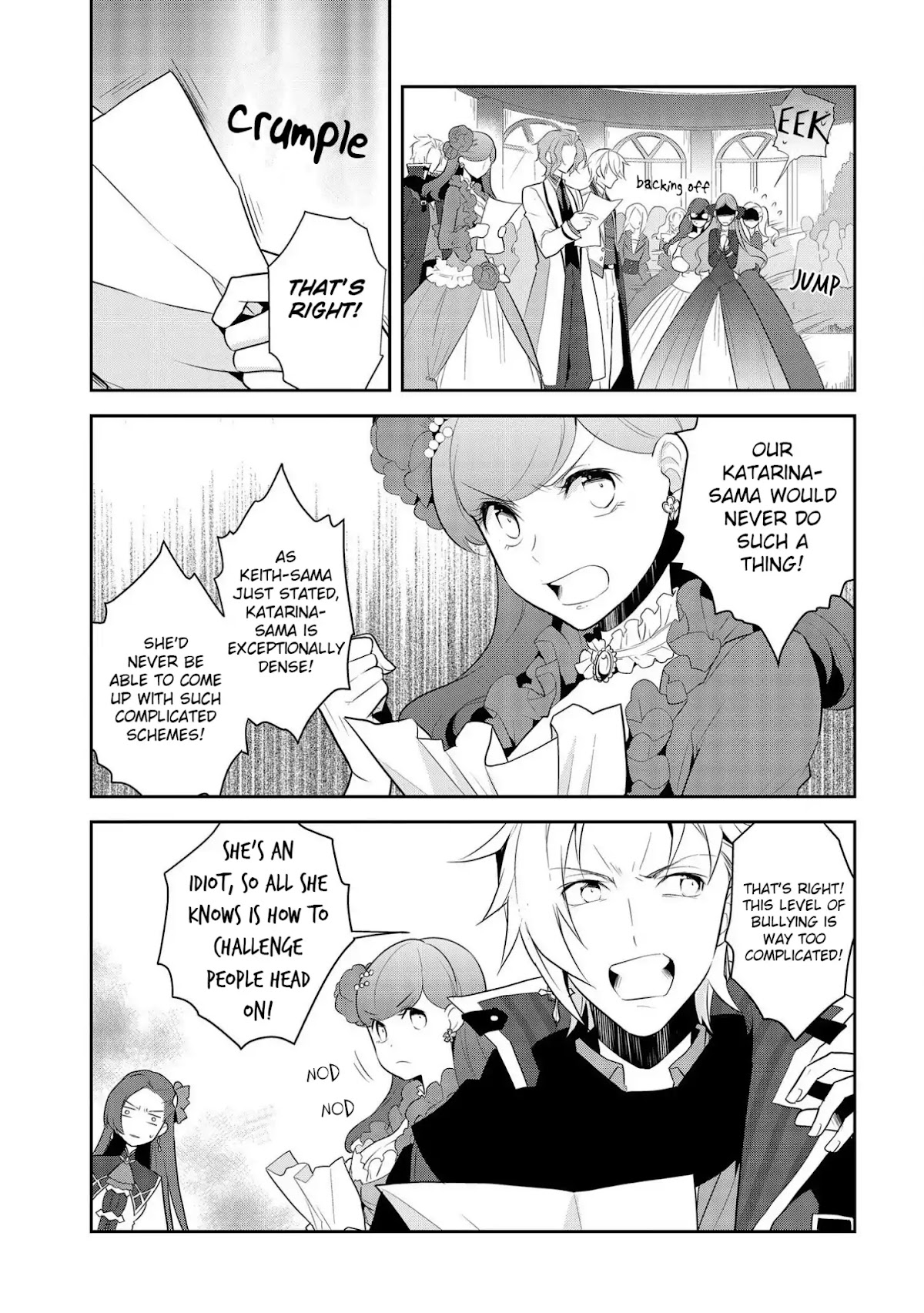 Otome Game no Hametsu Flag shika nai Akuyaku Reijou ni Tensei shite shimatta... Chapter 14 page 8 - Chapter 14