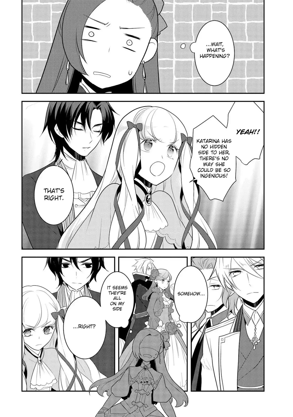 Otome Game no Hametsu Flag shika nai Akuyaku Reijou ni Tensei shite shimatta... Chapter 14 page 9 - Chapter 14