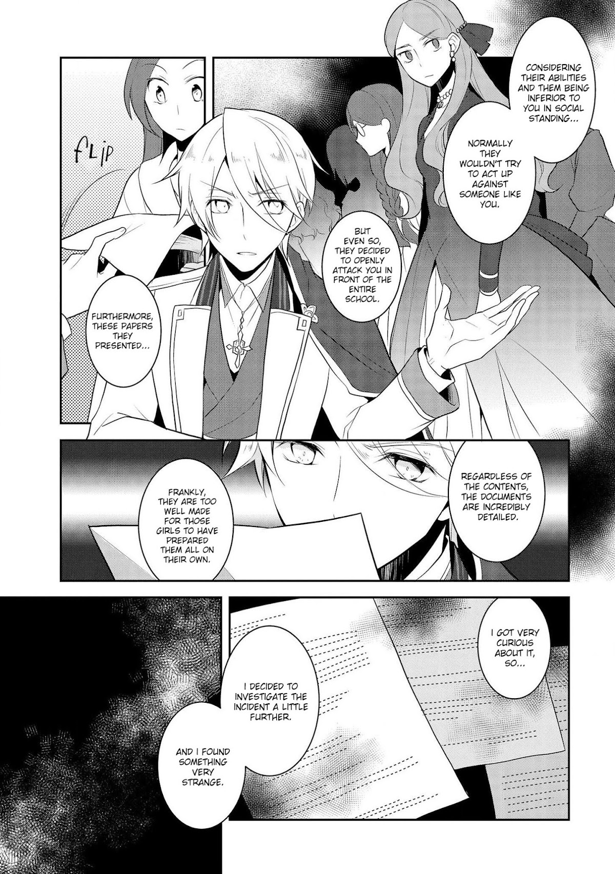 Otome Game no Hametsu Flag shika nai Akuyaku Reijou ni Tensei shite shimatta... Chapter 15 page 12 - Chapter 15: The Footsteps of Destruction, part 3