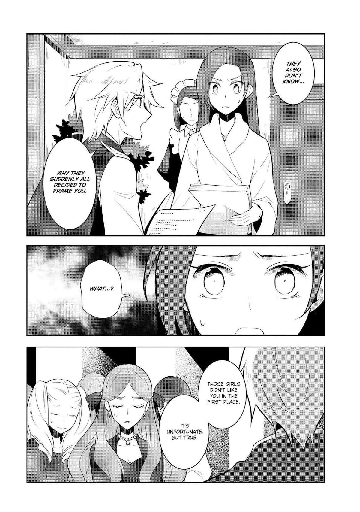 Otome Game no Hametsu Flag shika nai Akuyaku Reijou ni Tensei shite shimatta... Chapter 15 page 15 - Chapter 15: The Footsteps of Destruction, part 3