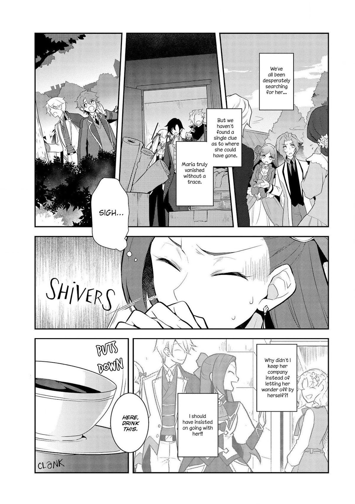 Otome Game no Hametsu Flag shika nai Akuyaku Reijou ni Tensei shite shimatta... Chapter 15 page 4 - Chapter 15: The Footsteps of Destruction, part 3