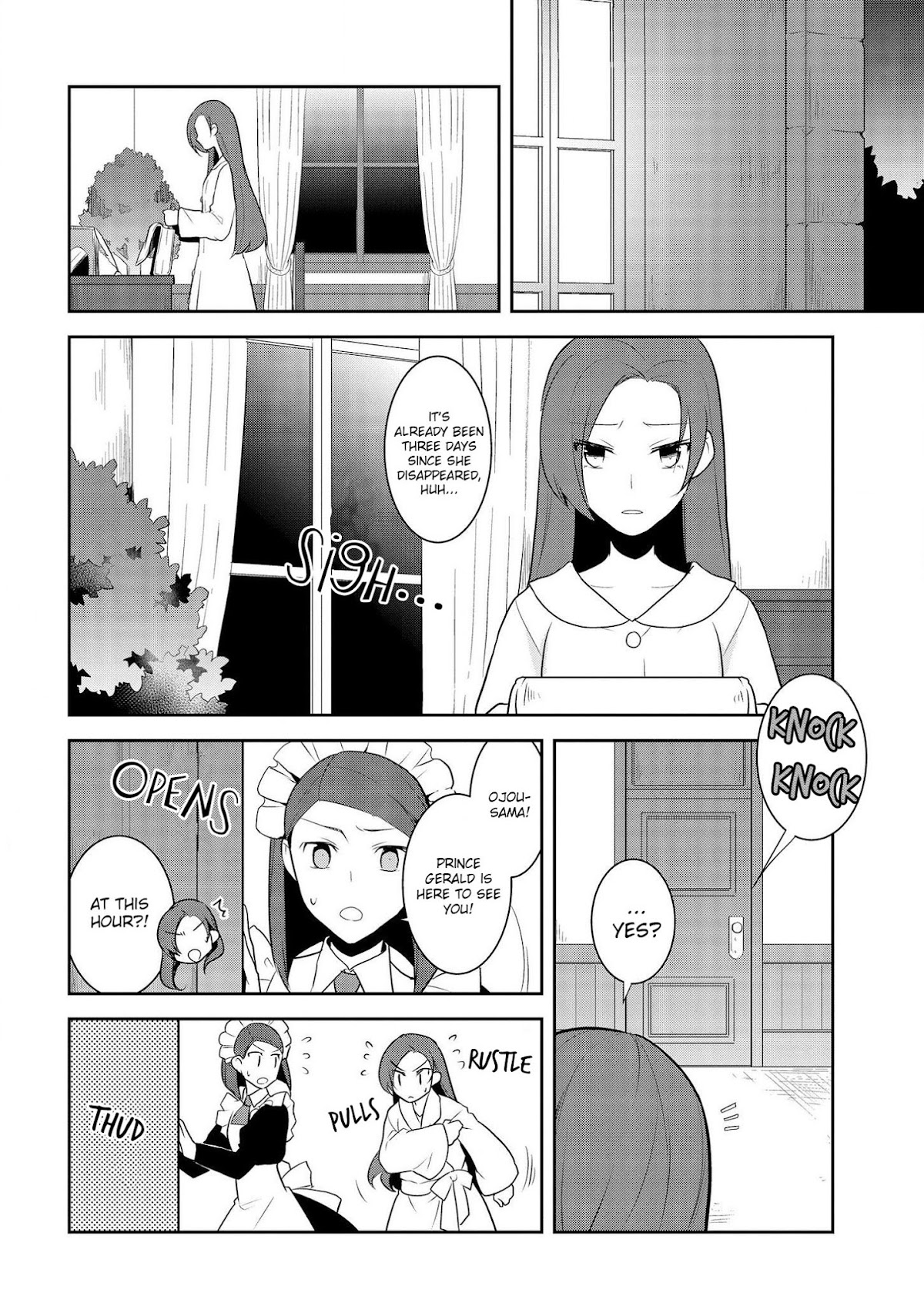 Otome Game no Hametsu Flag shika nai Akuyaku Reijou ni Tensei shite shimatta... Chapter 15 page 9 - Chapter 15: The Footsteps of Destruction, part 3
