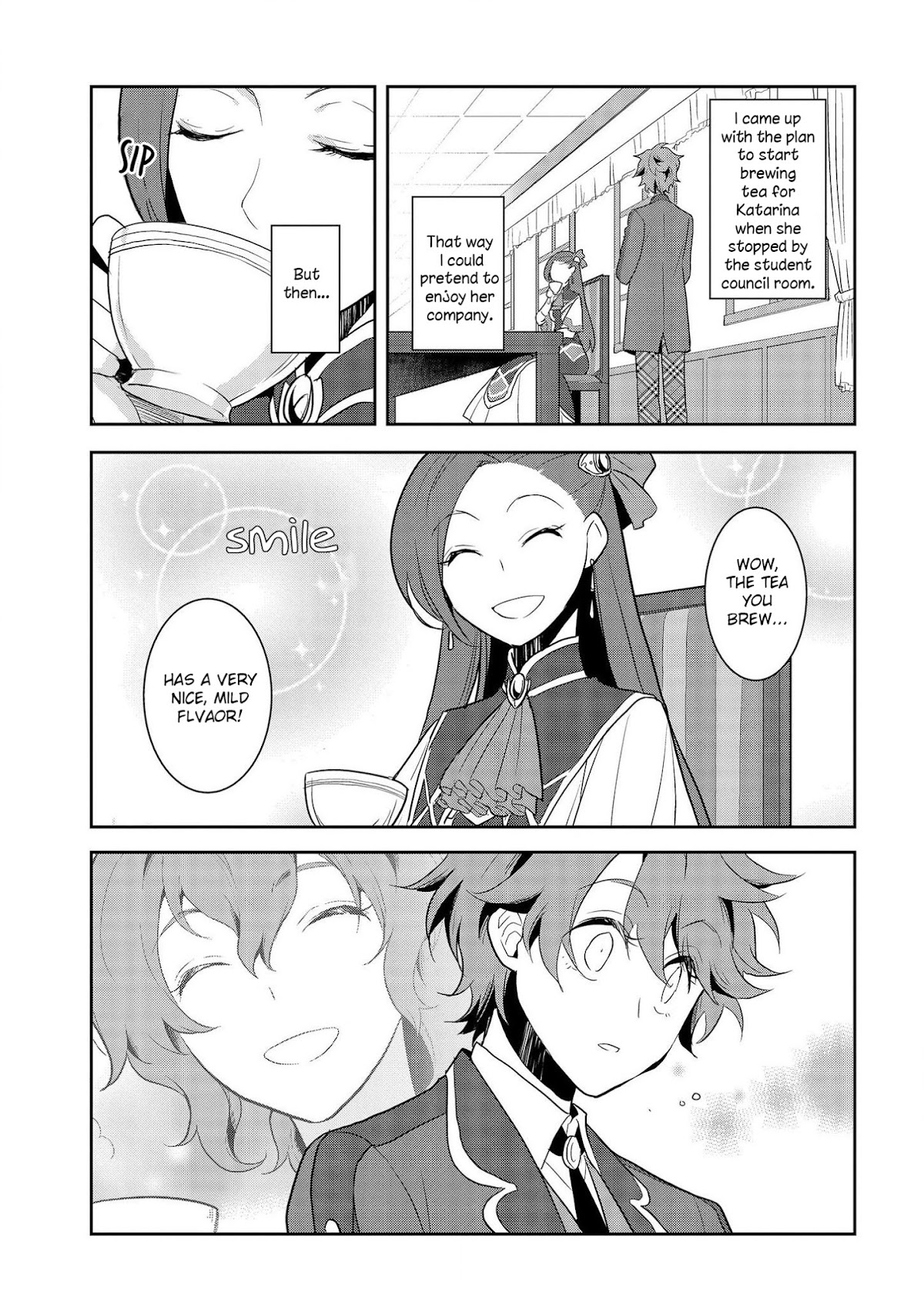 Otome Game no Hametsu Flag shika nai Akuyaku Reijou ni Tensei shite shimatta... Chapter 17 page 10 - Chapter 17: The Footsteps of Destruction, part 5