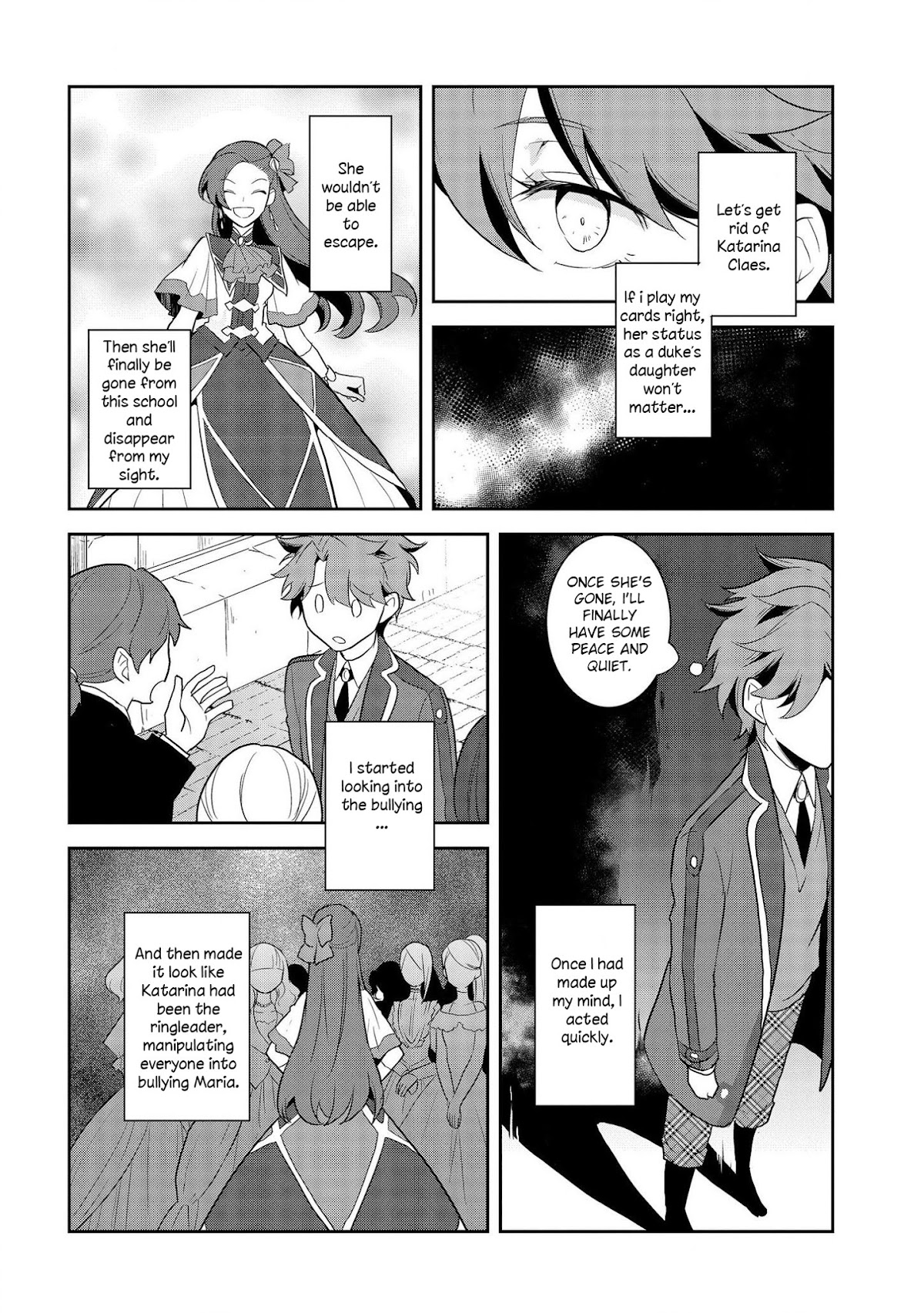 Otome Game no Hametsu Flag shika nai Akuyaku Reijou ni Tensei shite shimatta... Chapter 17 page 15 - Chapter 17: The Footsteps of Destruction, part 5
