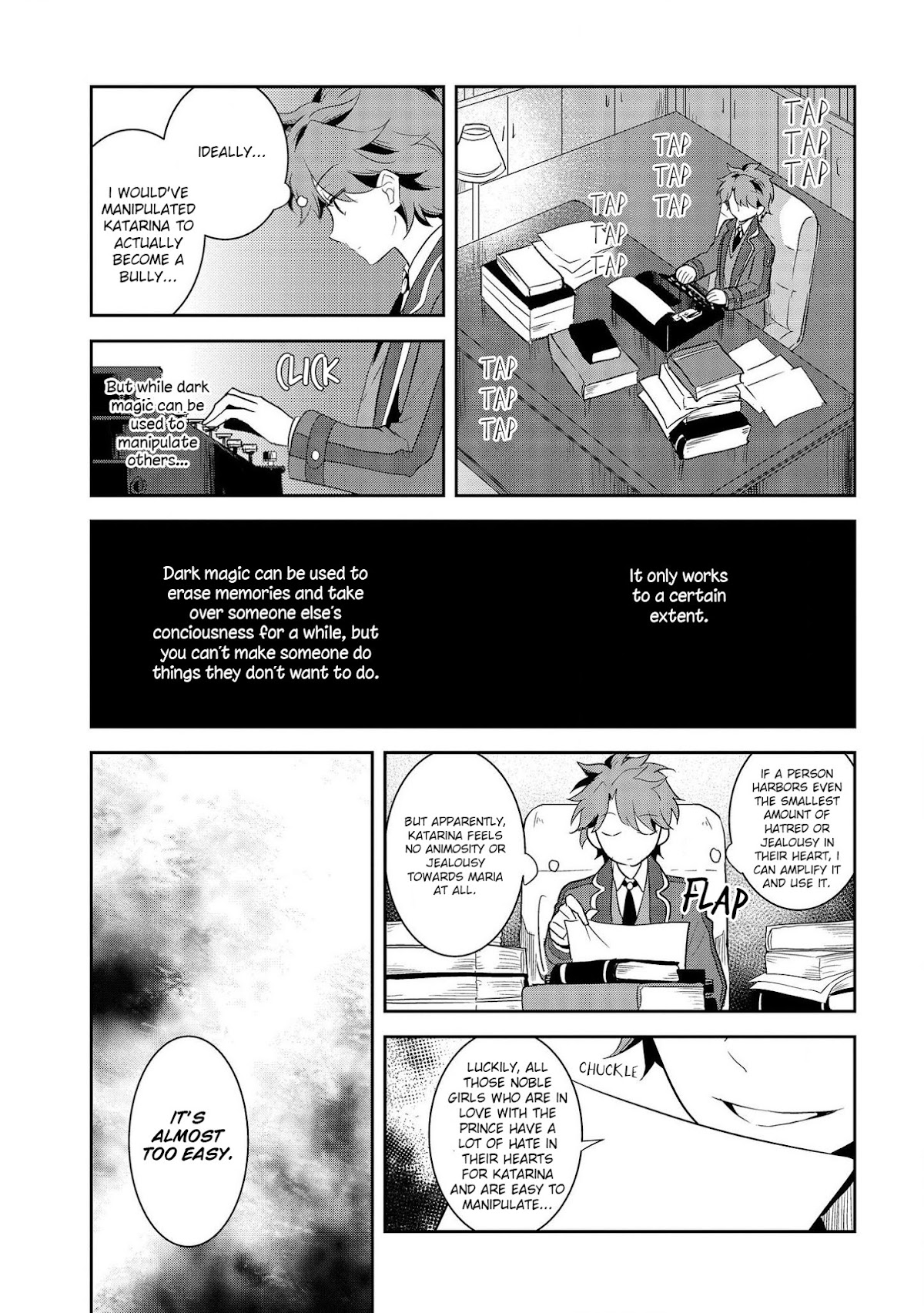 Otome Game no Hametsu Flag shika nai Akuyaku Reijou ni Tensei shite shimatta... Chapter 17 page 16 - Chapter 17: The Footsteps of Destruction, part 5