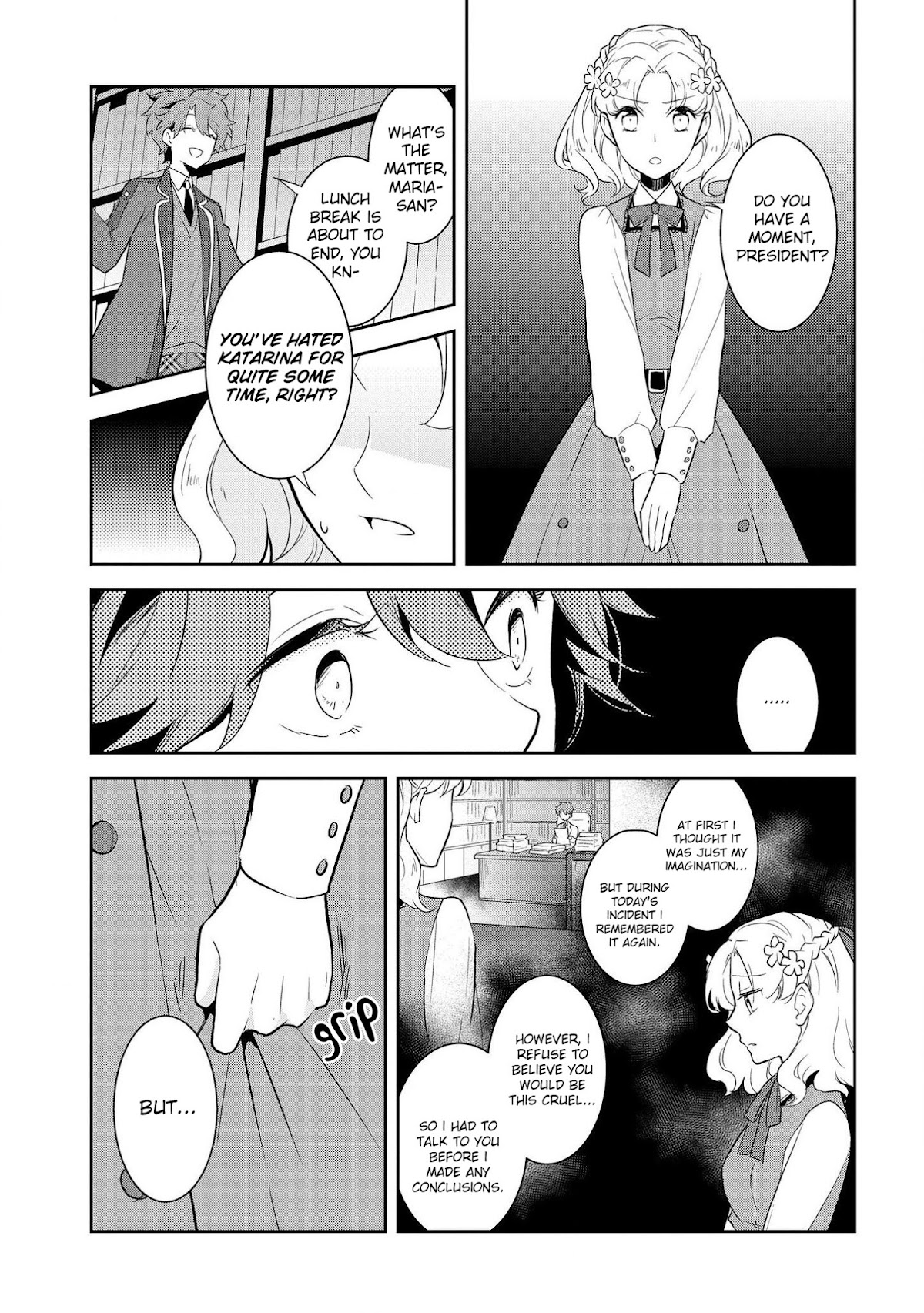 Otome Game no Hametsu Flag shika nai Akuyaku Reijou ni Tensei shite shimatta... Chapter 17 page 20 - Chapter 17: The Footsteps of Destruction, part 5