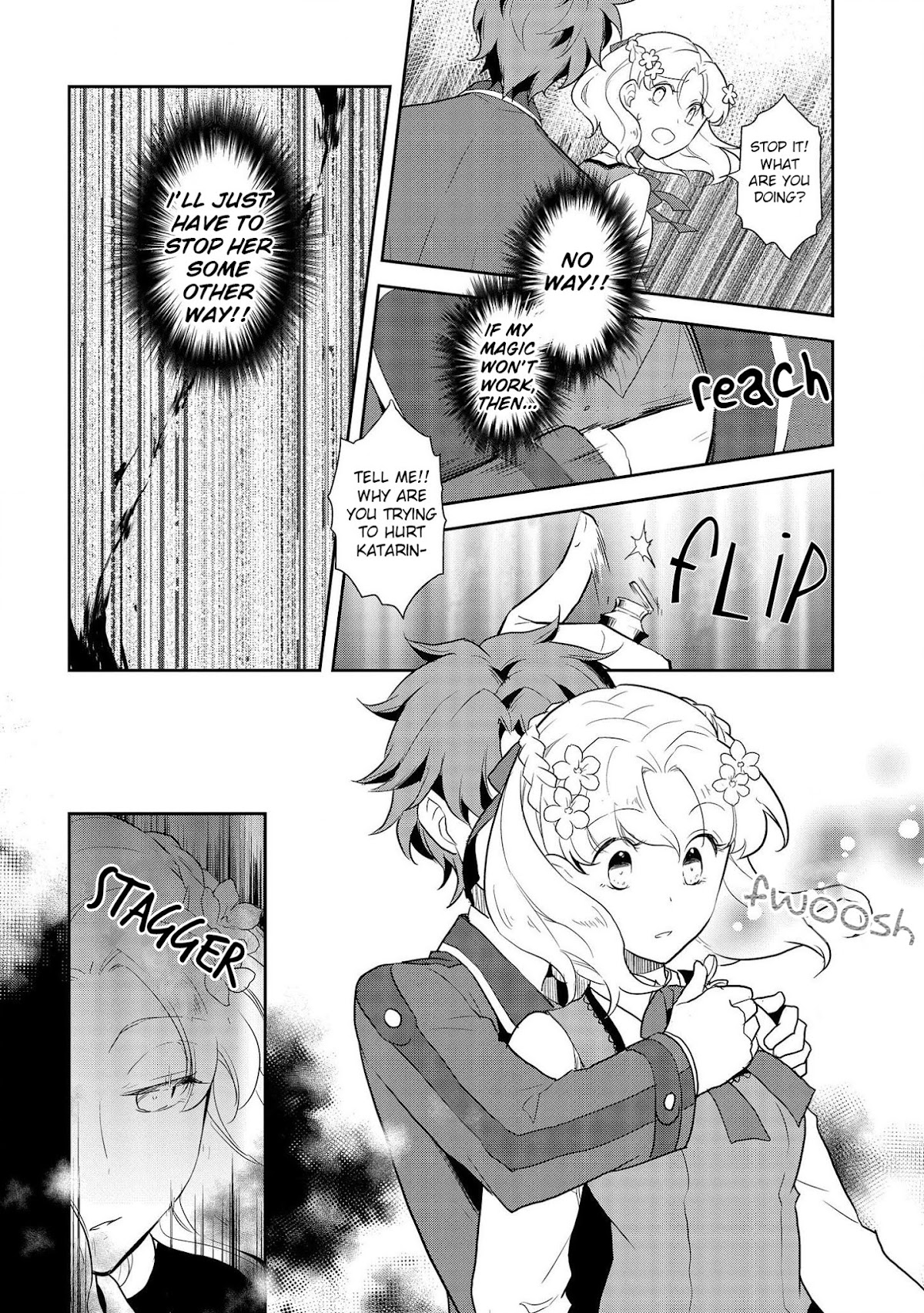 Otome Game no Hametsu Flag shika nai Akuyaku Reijou ni Tensei shite shimatta... Chapter 17 page 27 - Chapter 17: The Footsteps of Destruction, part 5