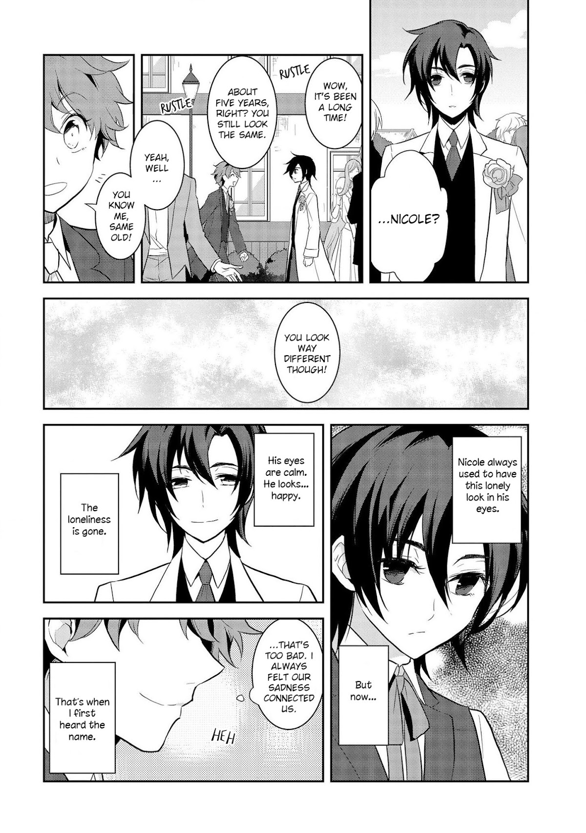 Otome Game no Hametsu Flag shika nai Akuyaku Reijou ni Tensei shite shimatta... Chapter 17 page 5 - Chapter 17: The Footsteps of Destruction, part 5