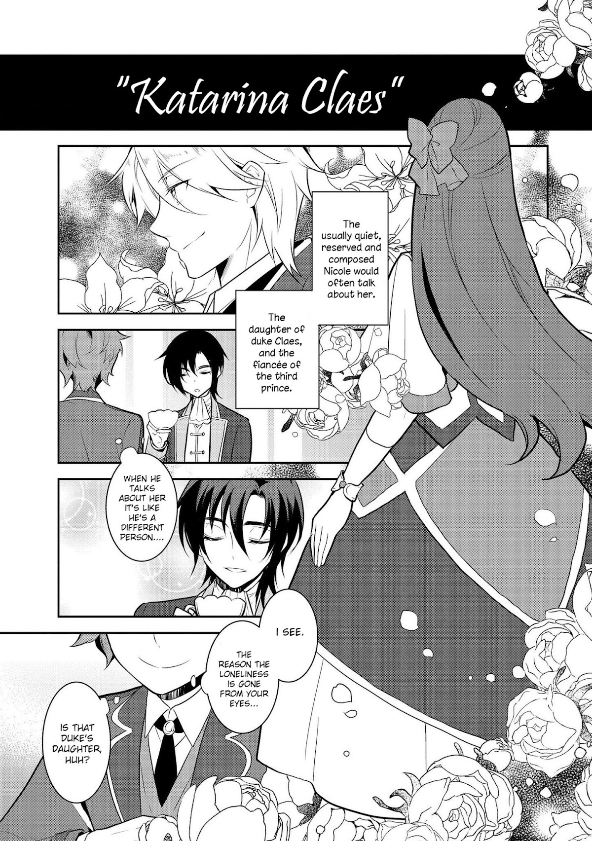 Otome Game no Hametsu Flag shika nai Akuyaku Reijou ni Tensei shite shimatta... Chapter 17 page 6 - Chapter 17: The Footsteps of Destruction, part 5