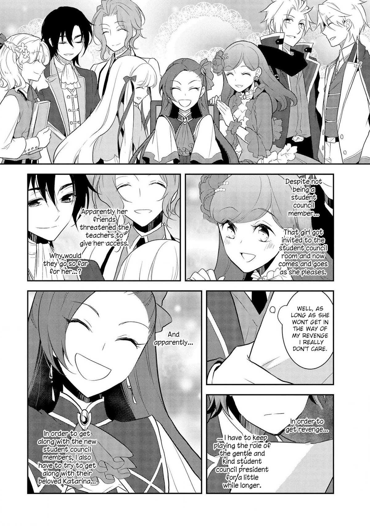 Otome Game no Hametsu Flag shika nai Akuyaku Reijou ni Tensei shite shimatta... Chapter 17 page 9 - Chapter 17: The Footsteps of Destruction, part 5