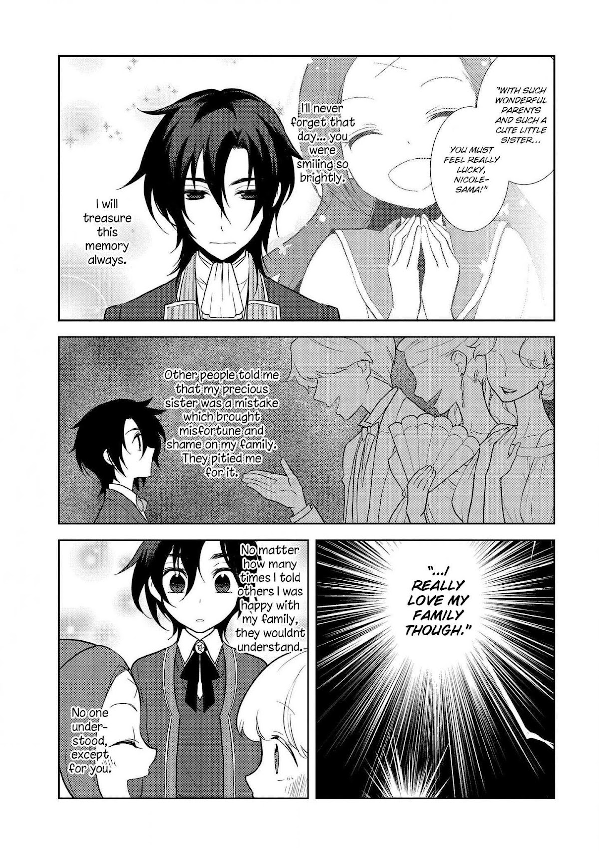 Otome Game no Hametsu Flag shika nai Akuyaku Reijou ni Tensei shite shimatta... Chapter 18 page 14 - Chapter 18: The Footsteps of Destruction, part 6