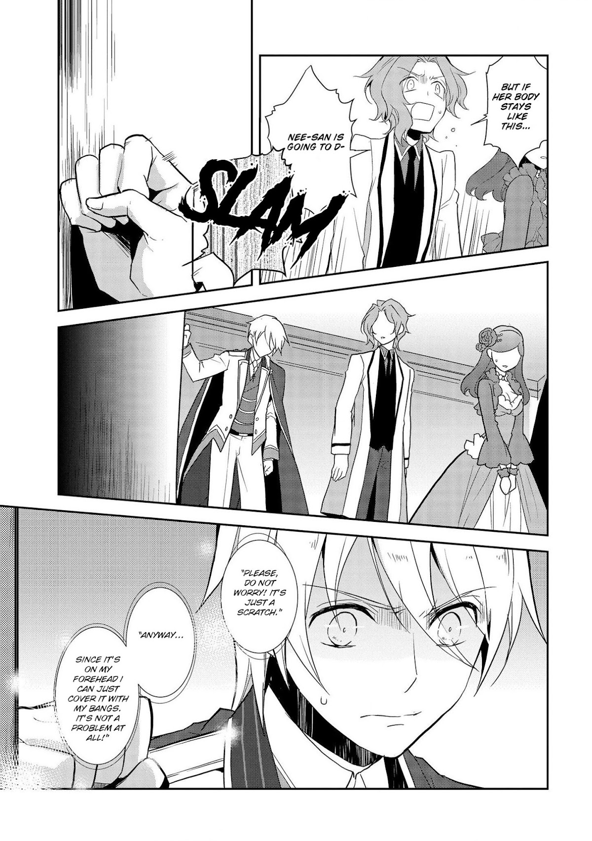 Otome Game no Hametsu Flag shika nai Akuyaku Reijou ni Tensei shite shimatta... Chapter 18 page 4 - Chapter 18: The Footsteps of Destruction, part 6