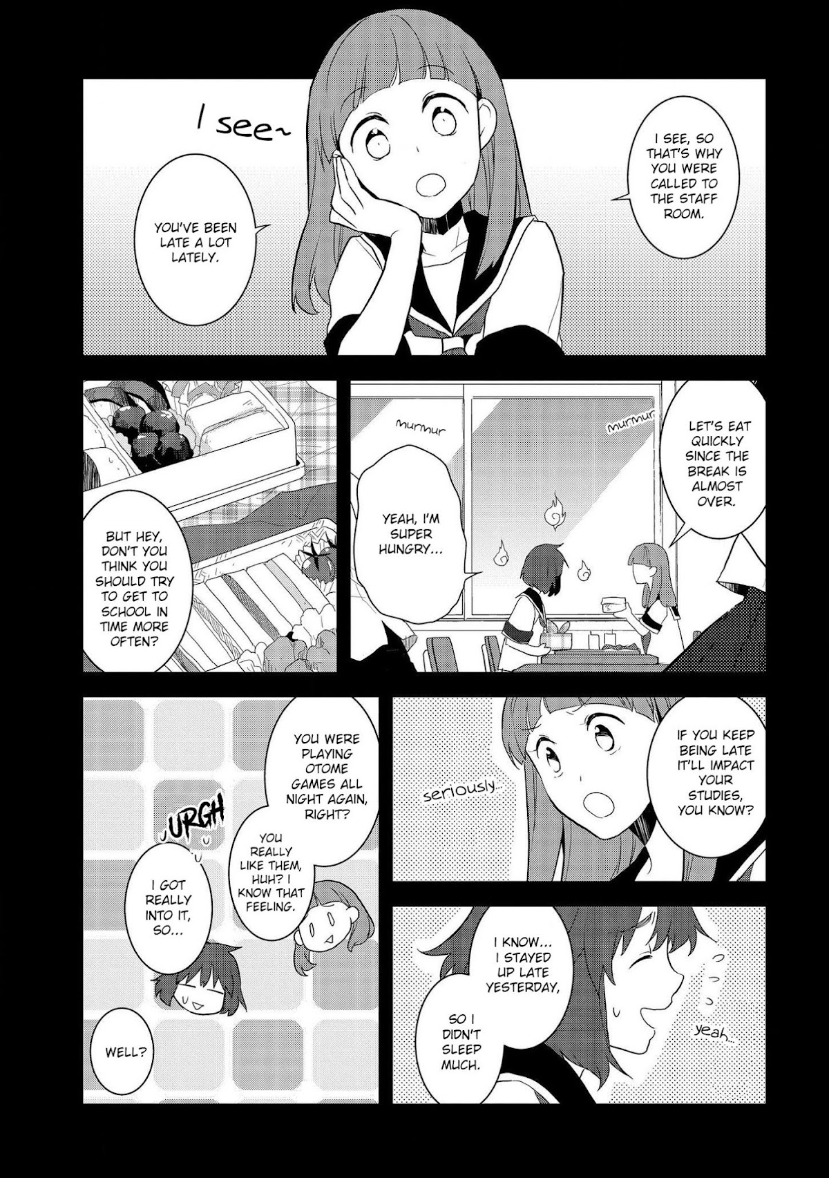 Otome Game no Hametsu Flag shika nai Akuyaku Reijou ni Tensei shite shimatta... Chapter 19 page 12 - Chapter 19: The Footsteps of Destruction, part 7
