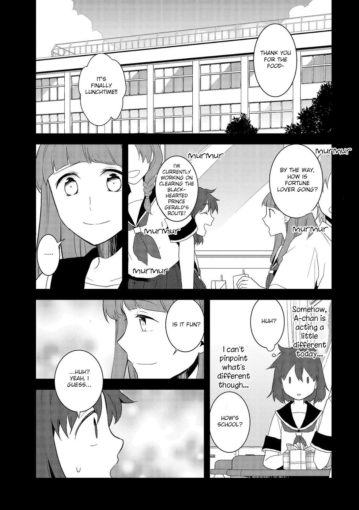 Otome Game no Hametsu Flag shika nai Akuyaku Reijou ni Tensei shite shimatta... Chapter 19 page 16 - Chapter 19: The Footsteps of Destruction, part 7