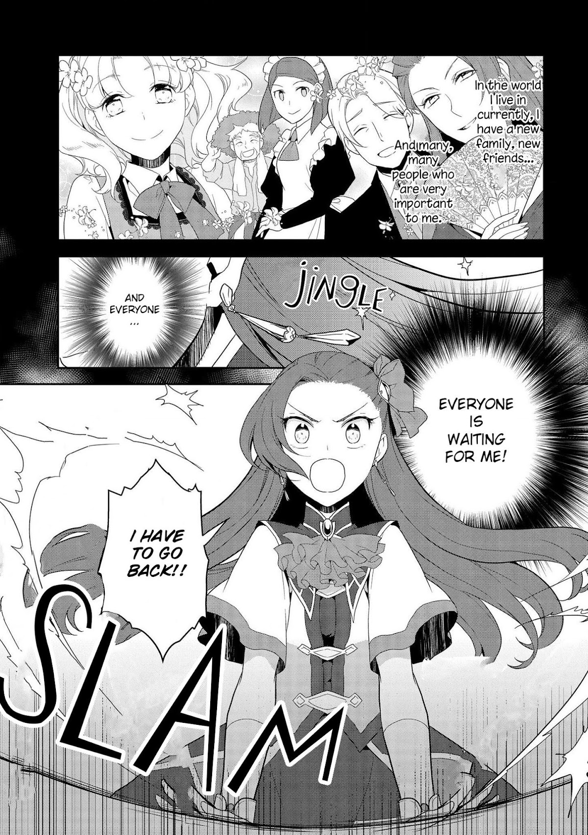 Otome Game no Hametsu Flag shika nai Akuyaku Reijou ni Tensei shite shimatta... Chapter 19 page 22 - Chapter 19: The Footsteps of Destruction, part 7