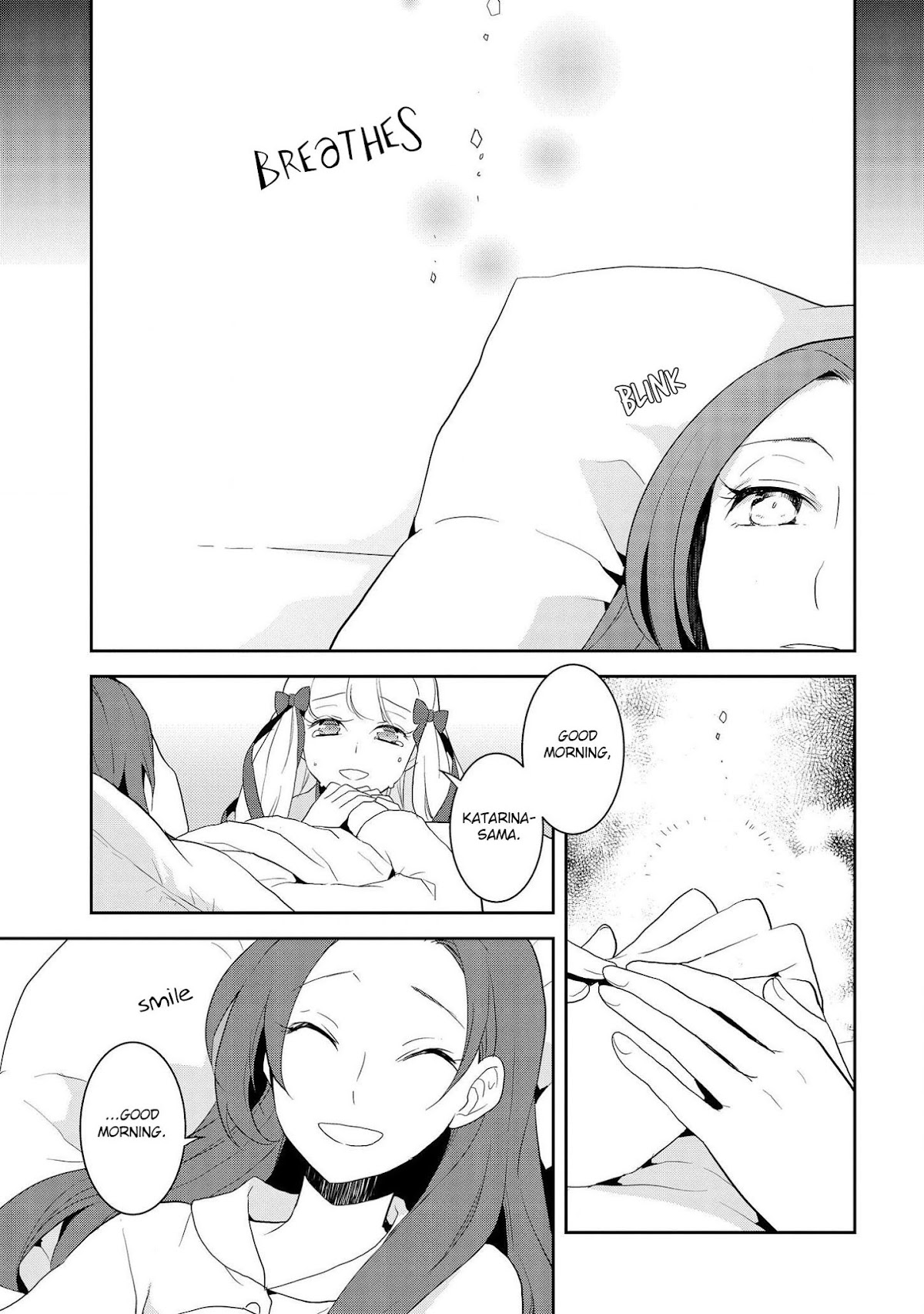 Otome Game no Hametsu Flag shika nai Akuyaku Reijou ni Tensei shite shimatta... Chapter 19 page 28 - Chapter 19: The Footsteps of Destruction, part 7