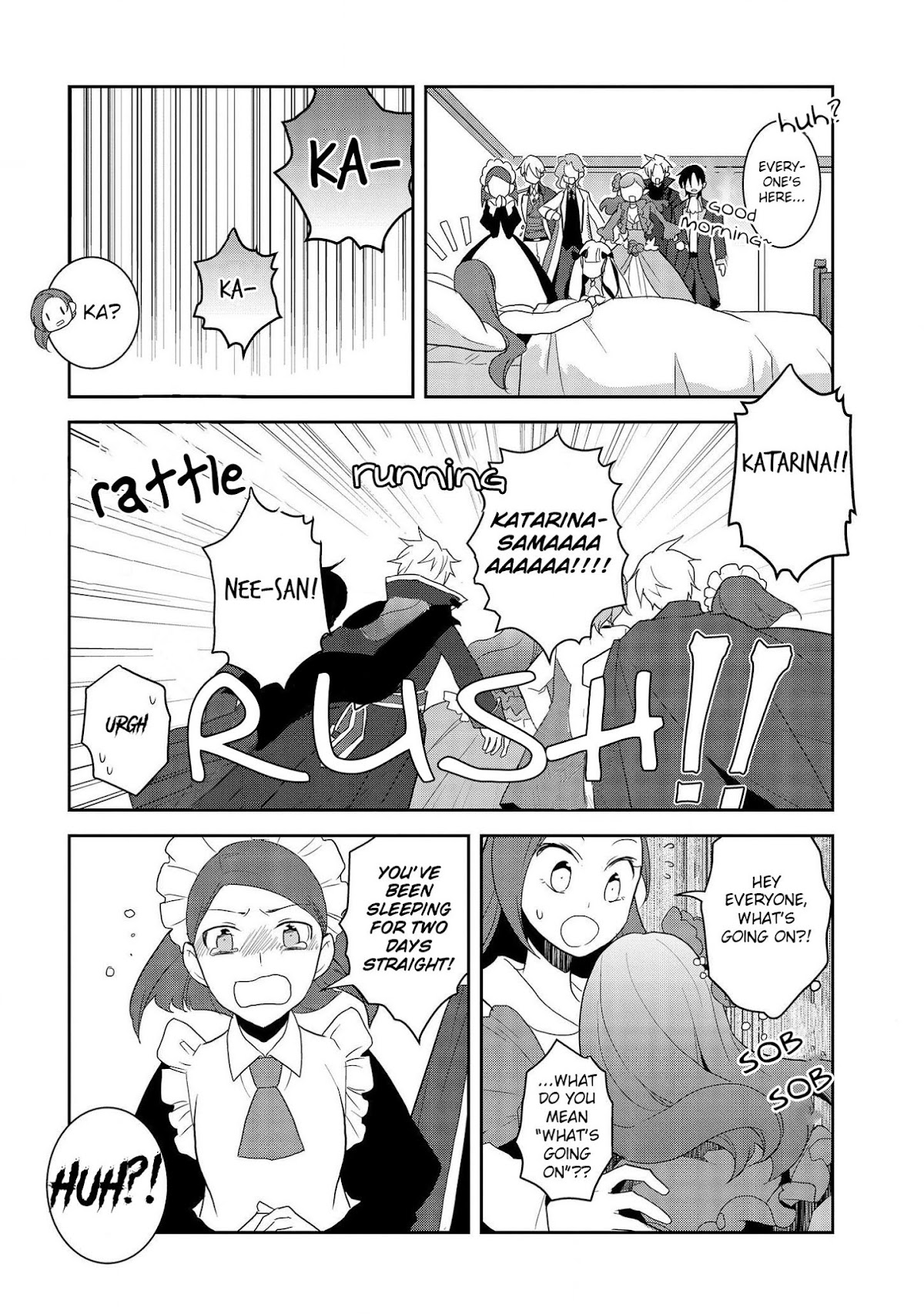 Otome Game no Hametsu Flag shika nai Akuyaku Reijou ni Tensei shite shimatta... Chapter 19 page 29 - Chapter 19: The Footsteps of Destruction, part 7