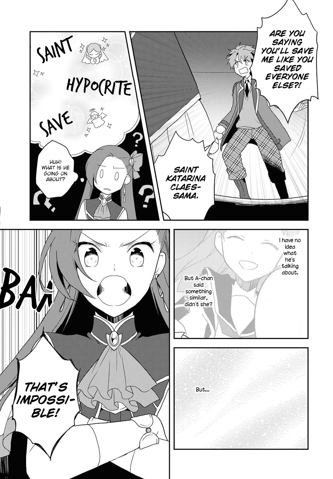 Otome Game no Hametsu Flag shika nai Akuyaku Reijou ni Tensei shite shimatta... Chapter 20 page 18 - Chapter 20: The Footsteps of Destruction, part 8