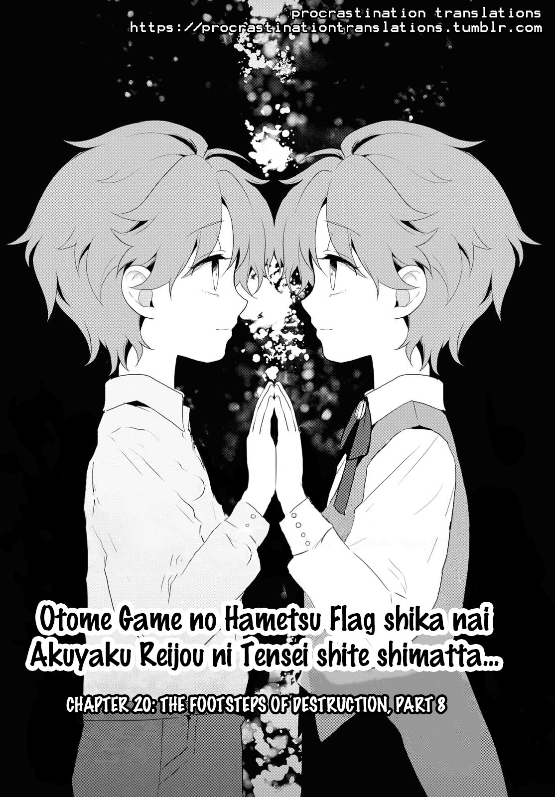 Otome Game no Hametsu Flag shika nai Akuyaku Reijou ni Tensei shite shimatta... Chapter 20 page 5 - Chapter 20: The Footsteps of Destruction, part 8