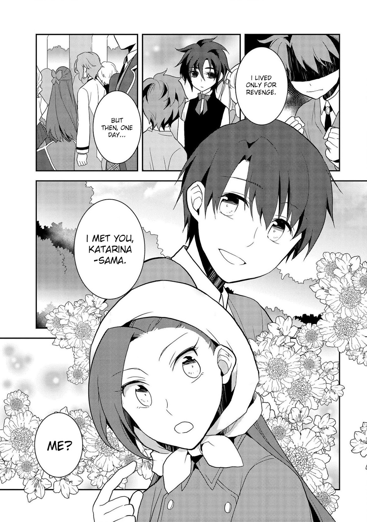 Otome Game no Hametsu Flag shika nai Akuyaku Reijou ni Tensei shite shimatta... Chapter 21 page 14 - Chapter 21: The Footsteps of Destruction, part 9