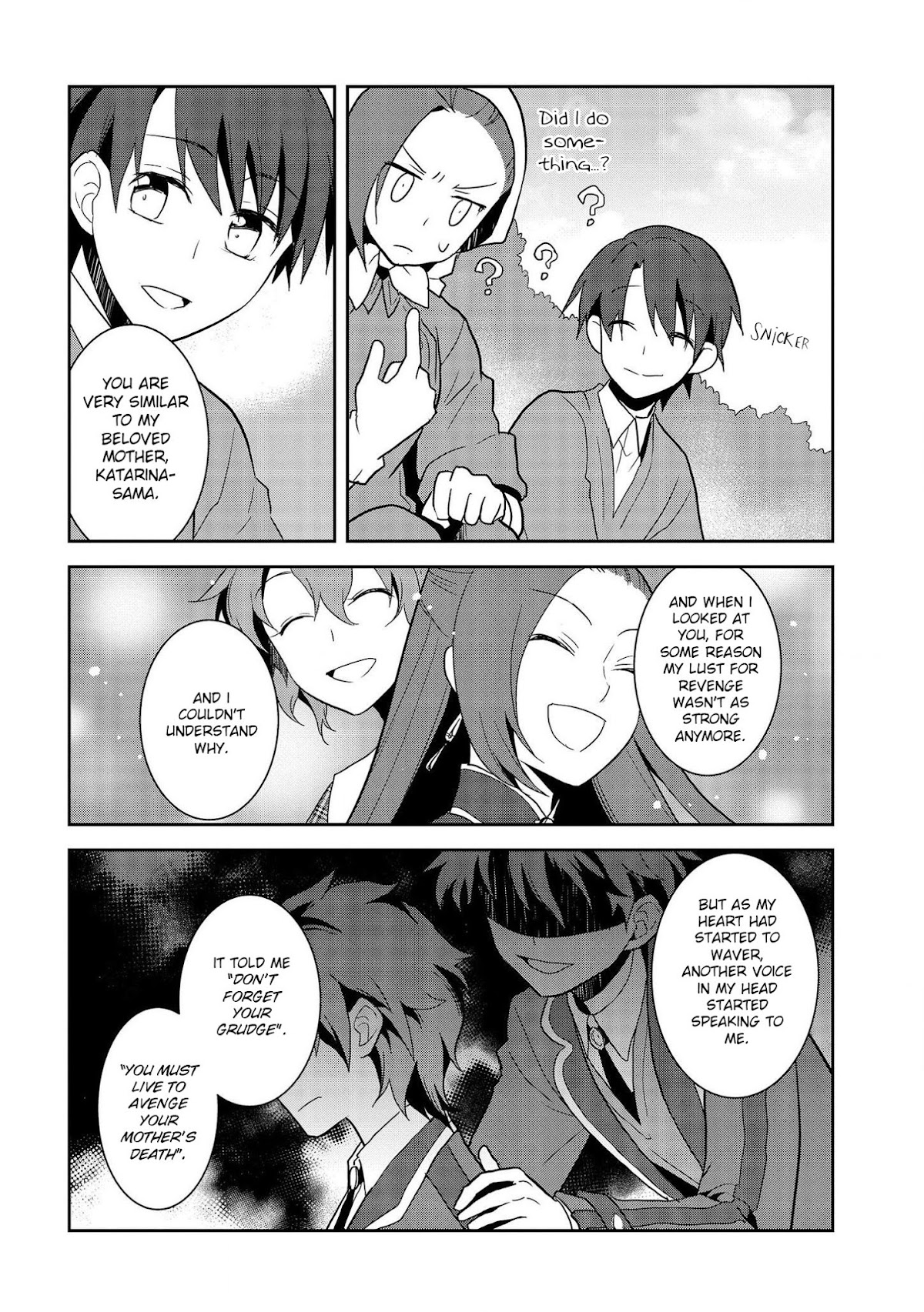 Otome Game no Hametsu Flag shika nai Akuyaku Reijou ni Tensei shite shimatta... Chapter 21 page 15 - Chapter 21: The Footsteps of Destruction, part 9