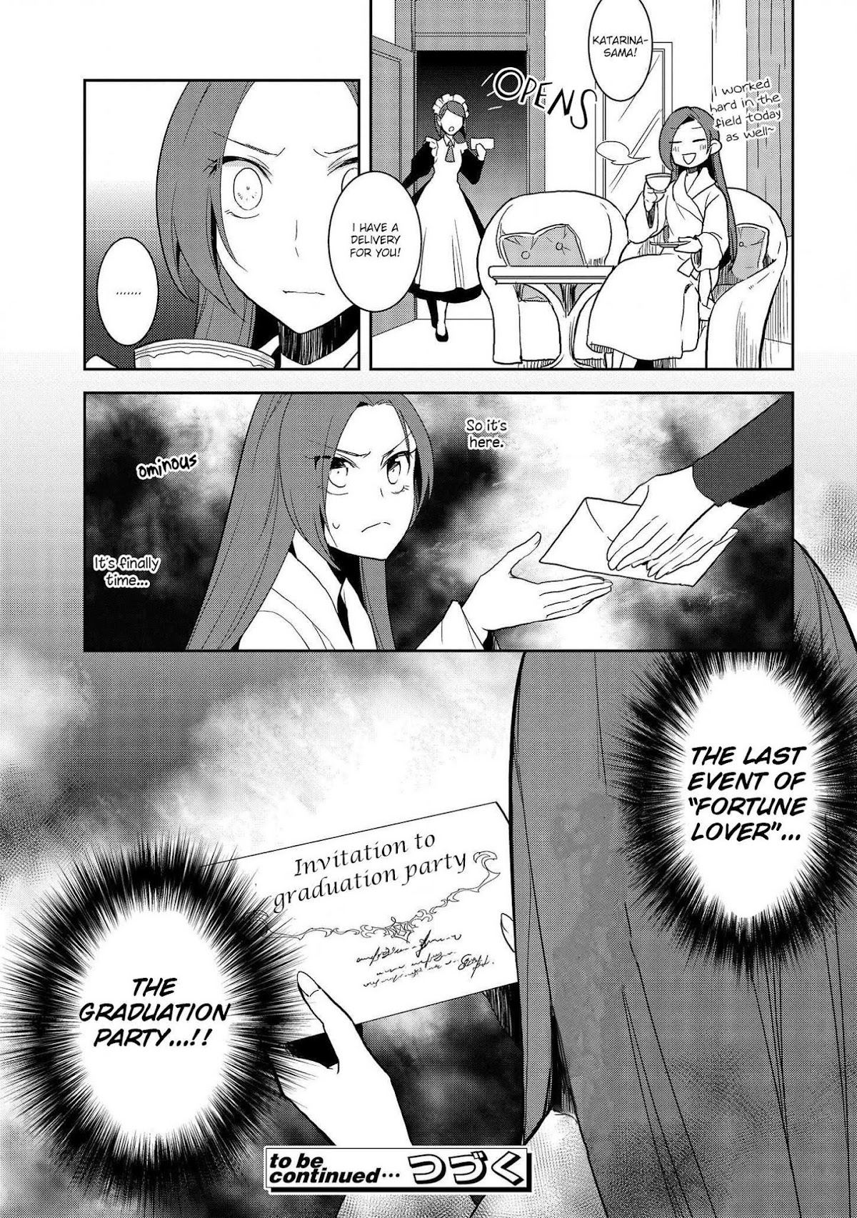 Otome Game no Hametsu Flag shika nai Akuyaku Reijou ni Tensei shite shimatta... Chapter 21 page 22 - Chapter 21: The Footsteps of Destruction, part 9