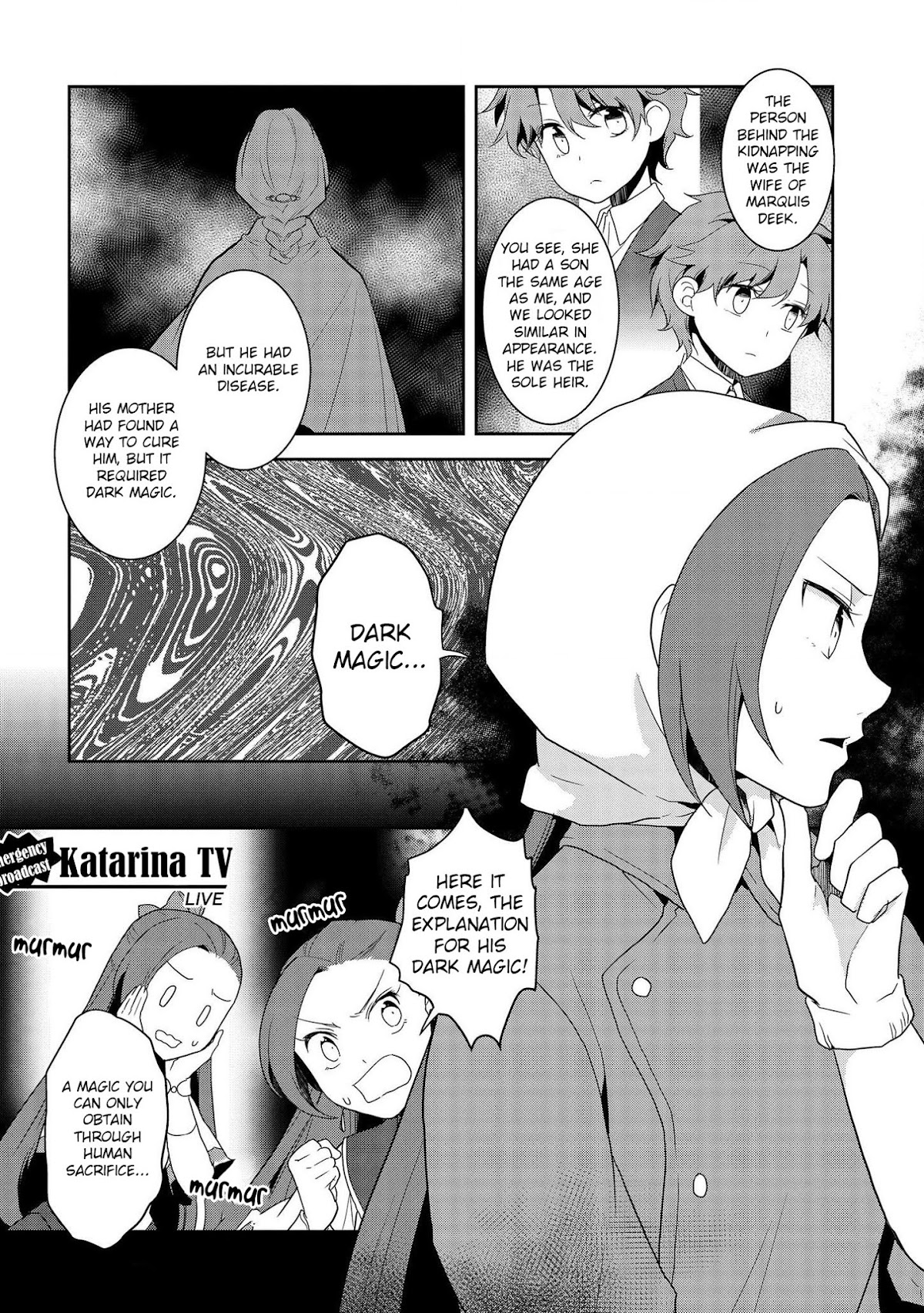 Otome Game no Hametsu Flag shika nai Akuyaku Reijou ni Tensei shite shimatta... Chapter 21 page 7 - Chapter 21: The Footsteps of Destruction, part 9