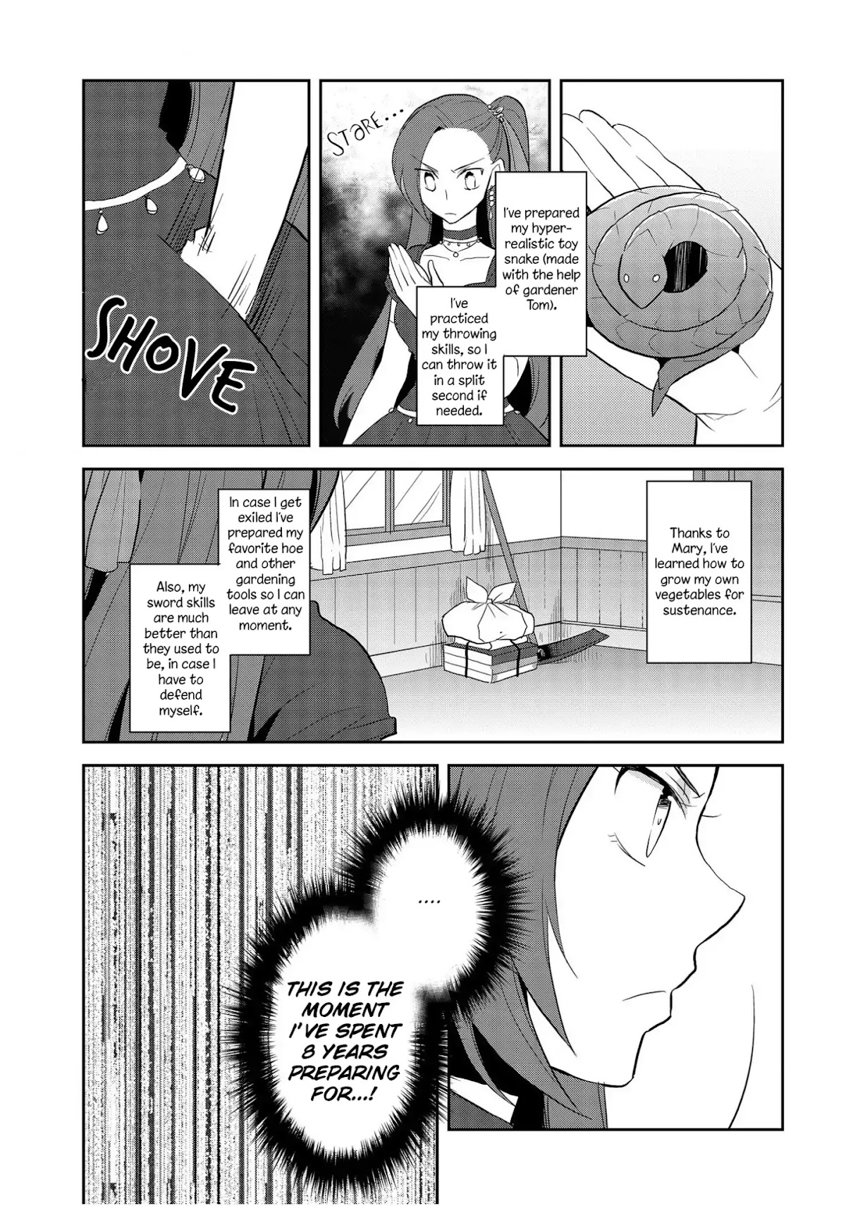 Otome Game no Hametsu Flag shika nai Akuyaku Reijou ni Tensei shite shimatta... Chapter 22 page 4 - Chapter 22