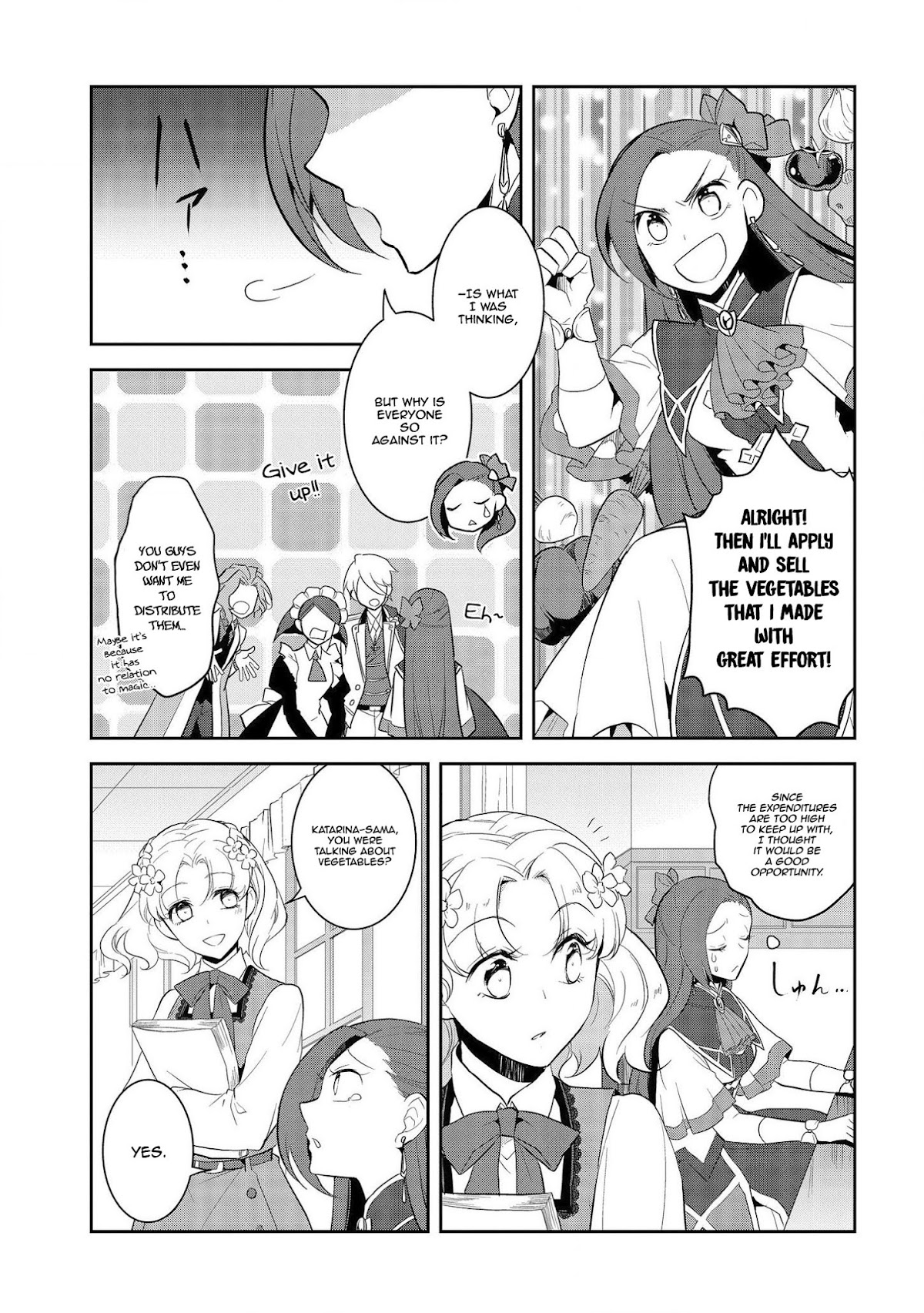 Otome Game no Hametsu Flag shika nai Akuyaku Reijou ni Tensei shite shimatta... Chapter 23 page 12 - Chapter 23: The Magical Academy Festival (1)