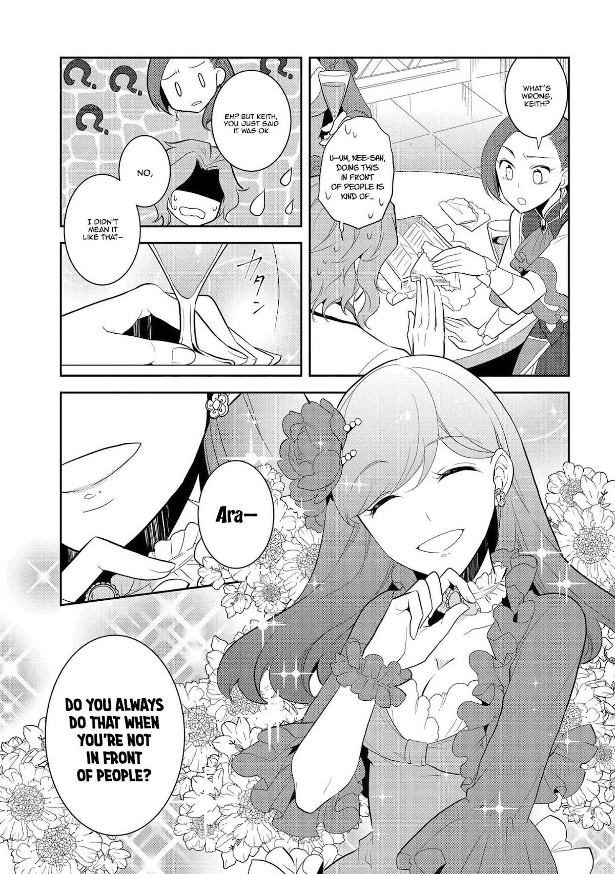 Otome Game no Hametsu Flag shika nai Akuyaku Reijou ni Tensei shite shimatta... Chapter 24 page 12 - Chapter 24: The Magical Academy Festival (2)