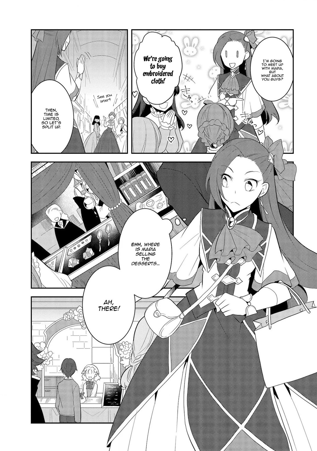 Otome Game no Hametsu Flag shika nai Akuyaku Reijou ni Tensei shite shimatta... Chapter 24 page 28 - Chapter 24: The Magical Academy Festival (2)