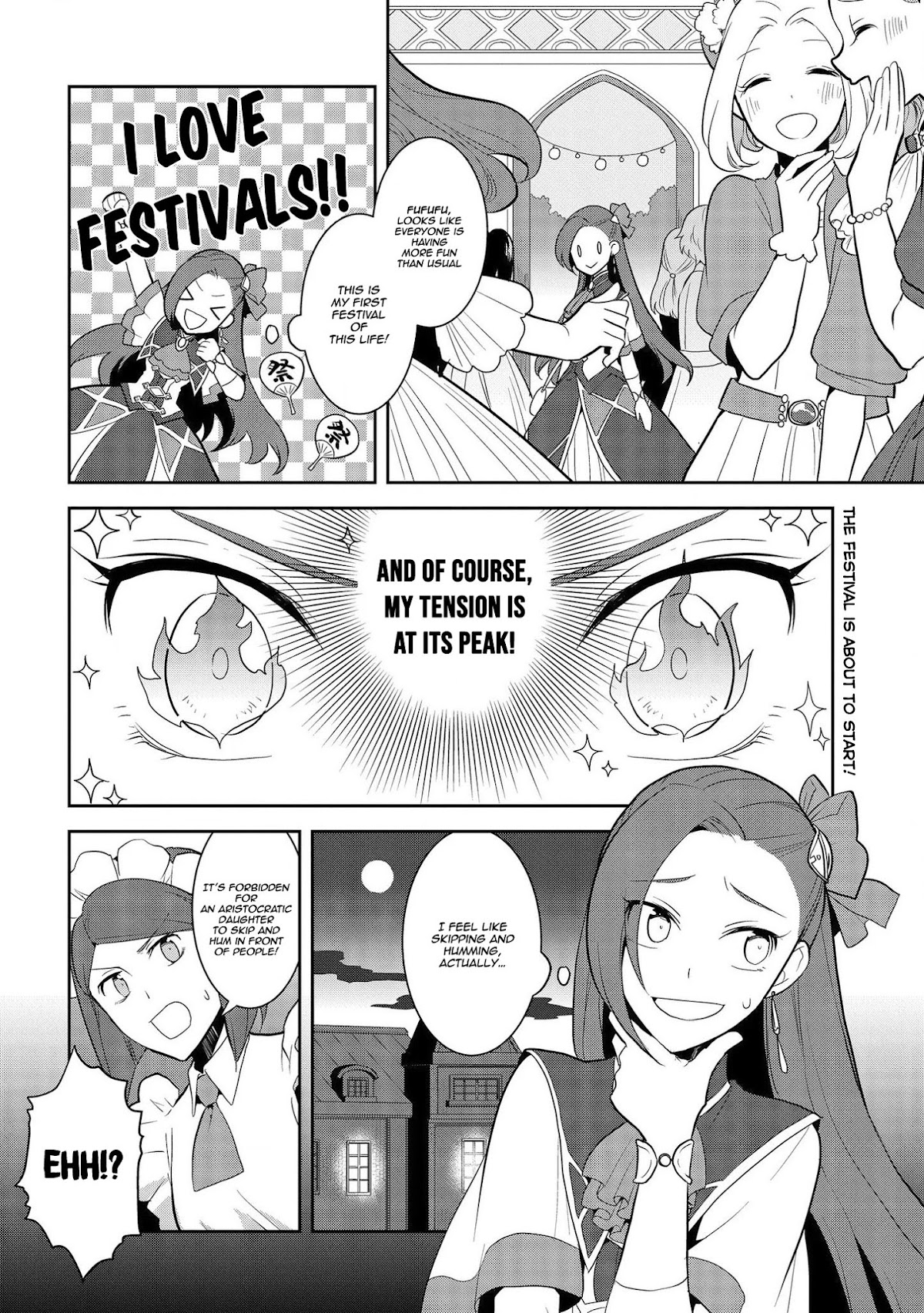 Otome Game no Hametsu Flag shika nai Akuyaku Reijou ni Tensei shite shimatta... Chapter 24 page 3 - Chapter 24: The Magical Academy Festival (2)
