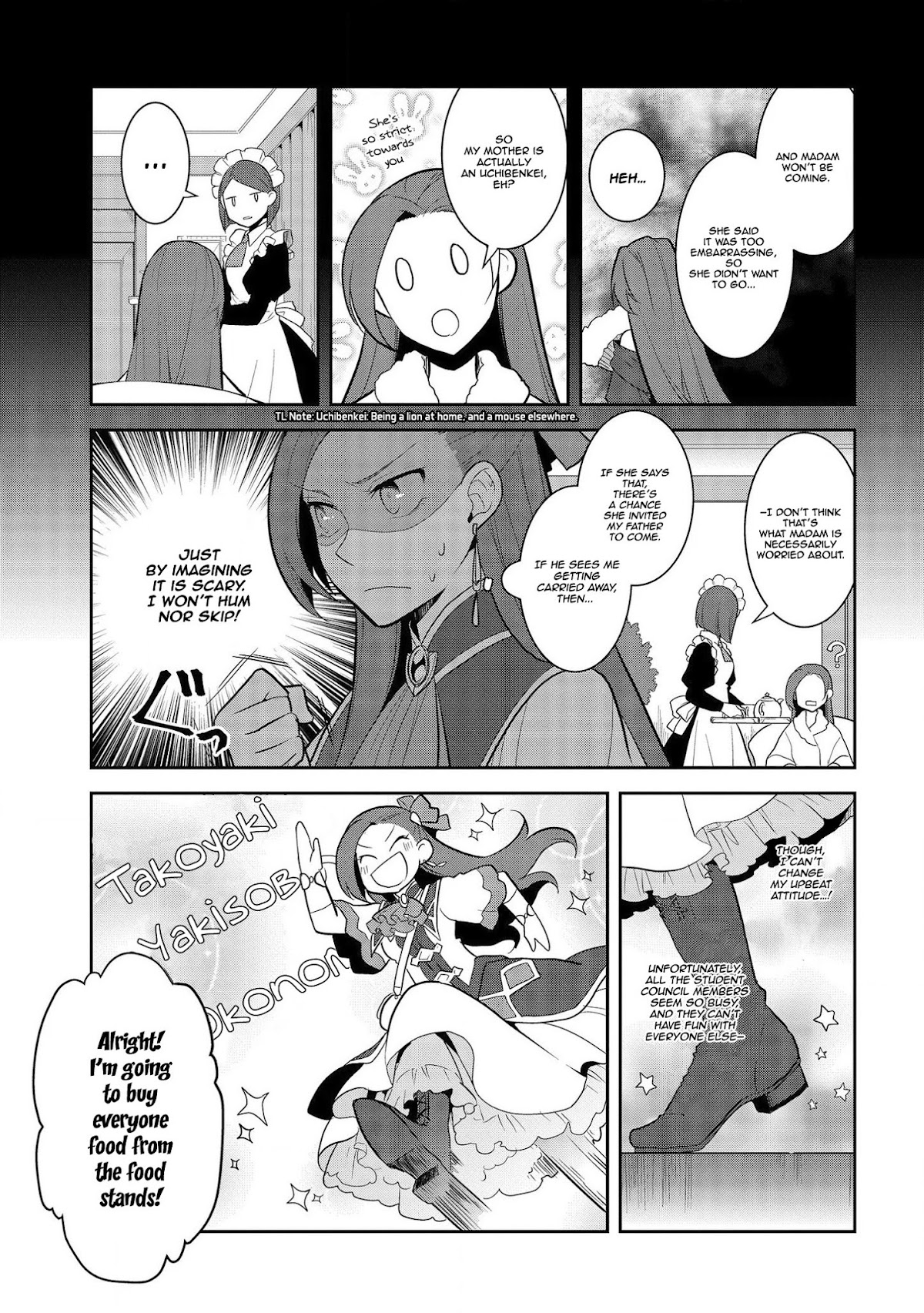 Otome Game no Hametsu Flag shika nai Akuyaku Reijou ni Tensei shite shimatta... Chapter 24 page 4 - Chapter 24: The Magical Academy Festival (2)