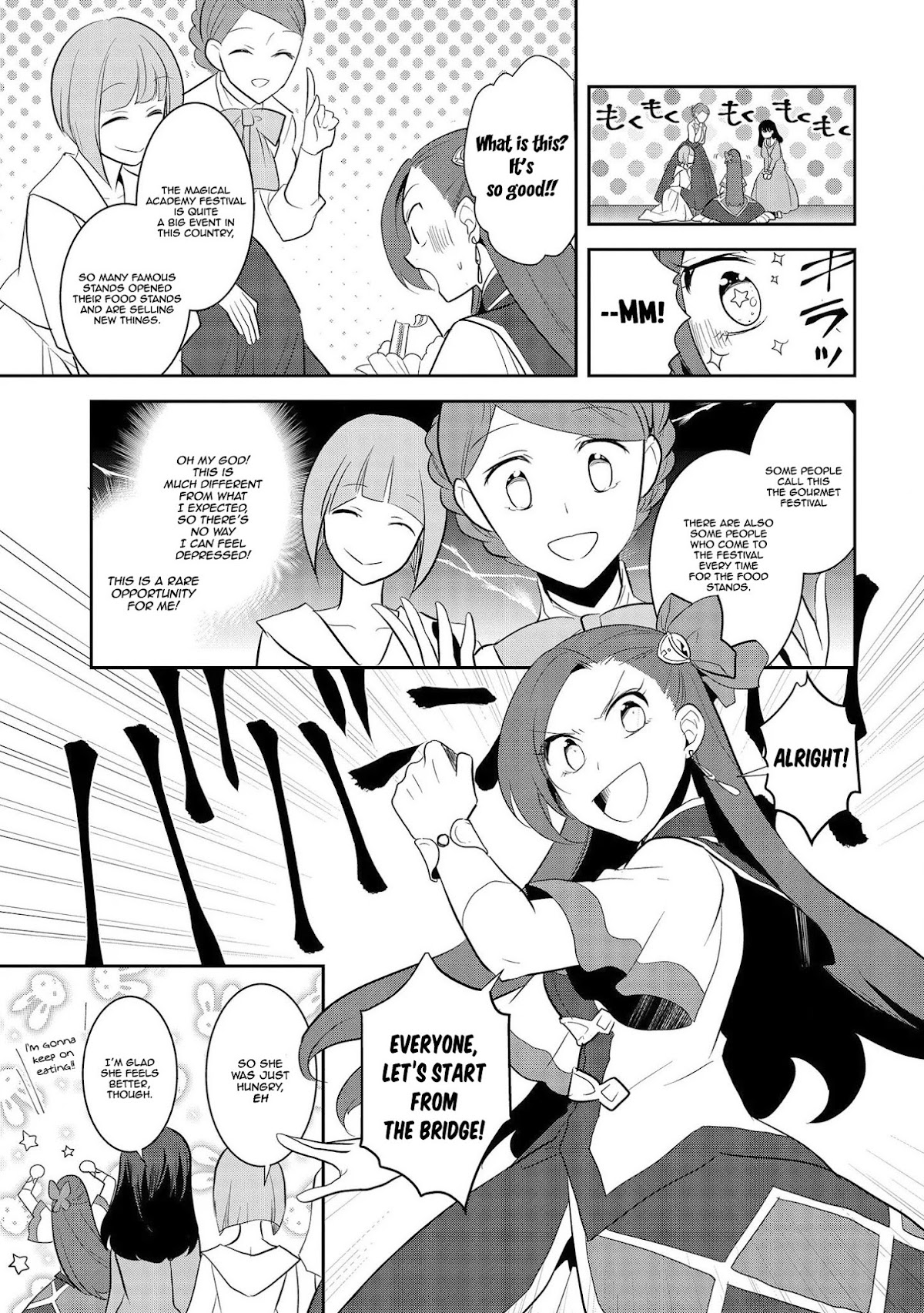 Otome Game no Hametsu Flag shika nai Akuyaku Reijou ni Tensei shite shimatta... Chapter 24 page 6 - Chapter 24: The Magical Academy Festival (2)